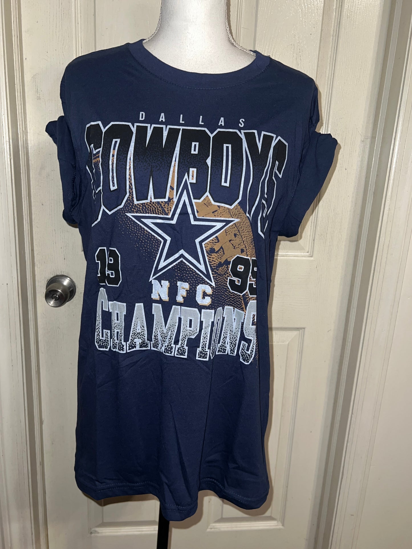 Dallas Cowboys Oversized Distressed Tee