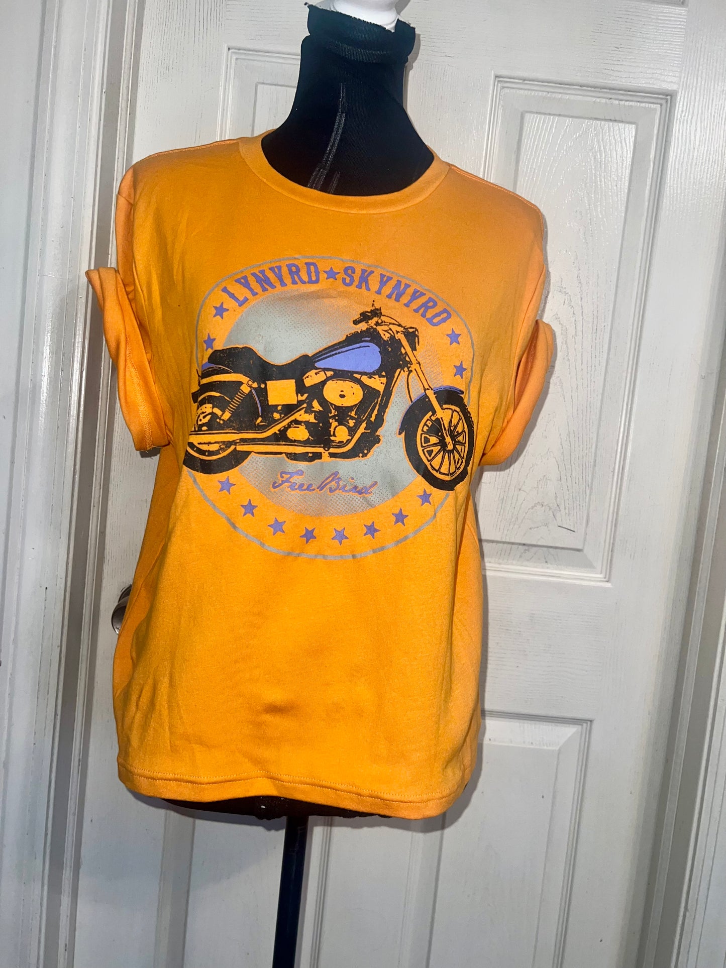 Lynyrd Skynyrd Oversized Distressed Tee