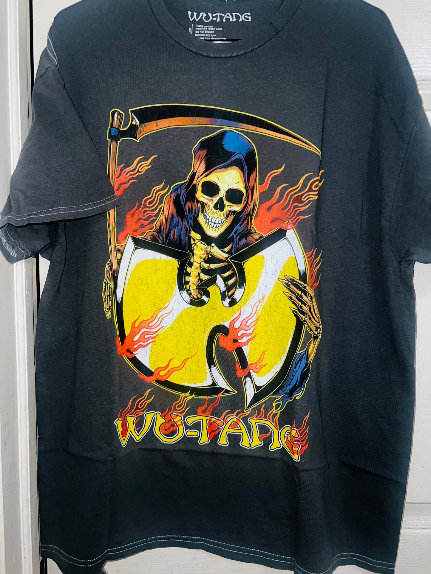 Wu-Tang Oversized Distressed Tee