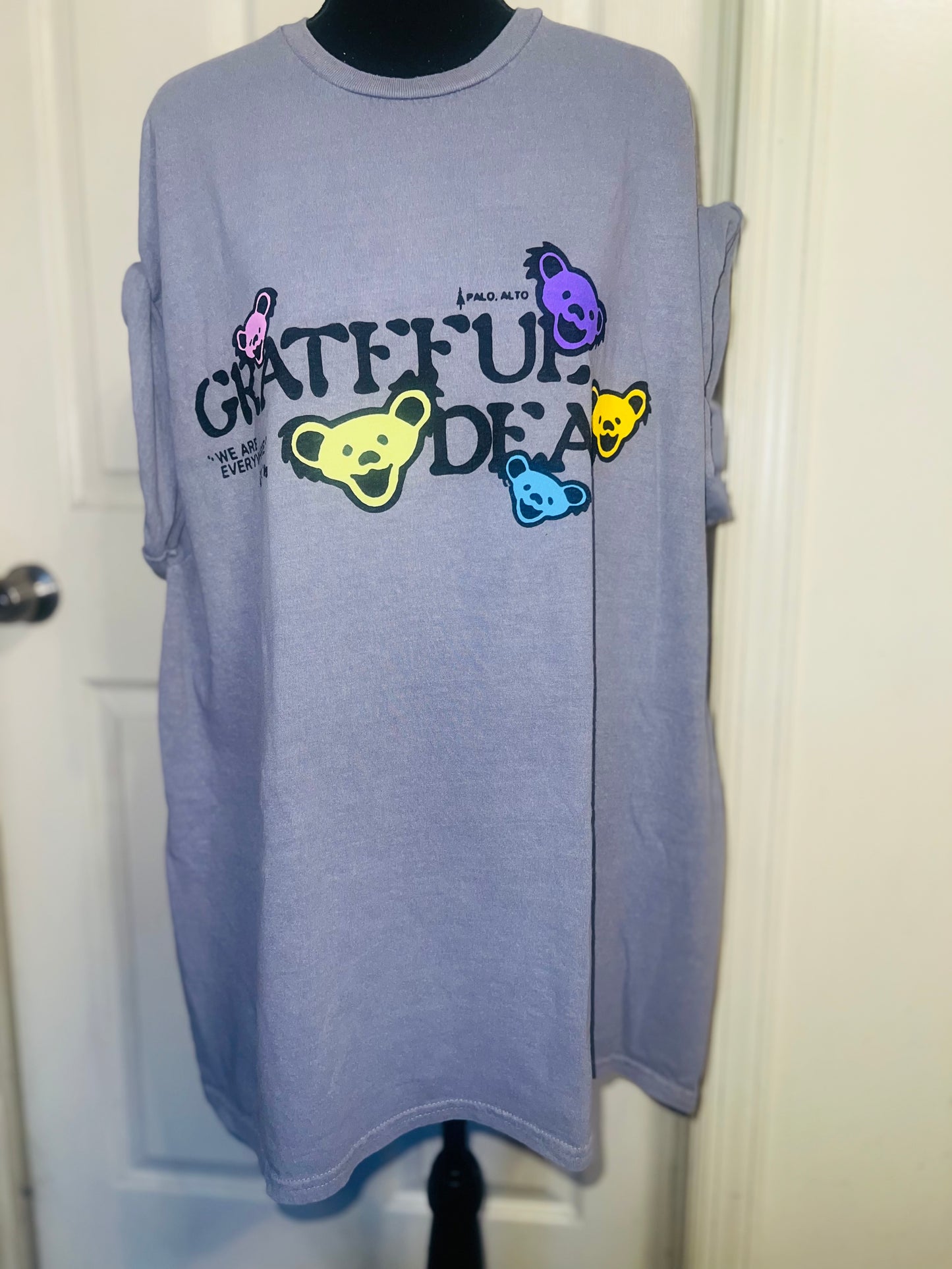 Grateful Dead Double Sided Oversized Tee