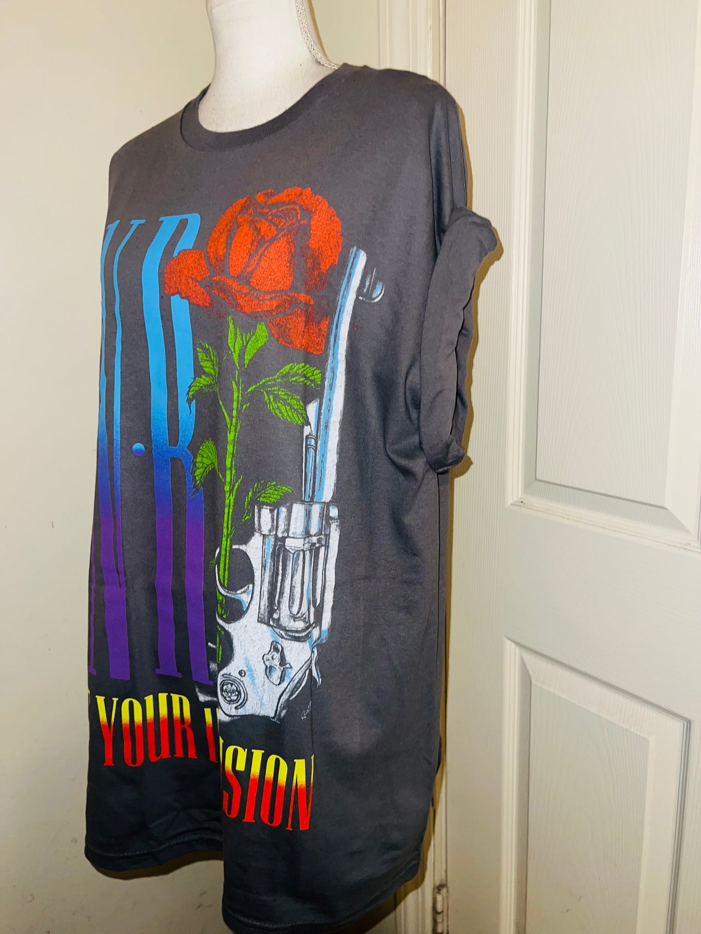 Guns N’ Roses Oversized Distressed Tee