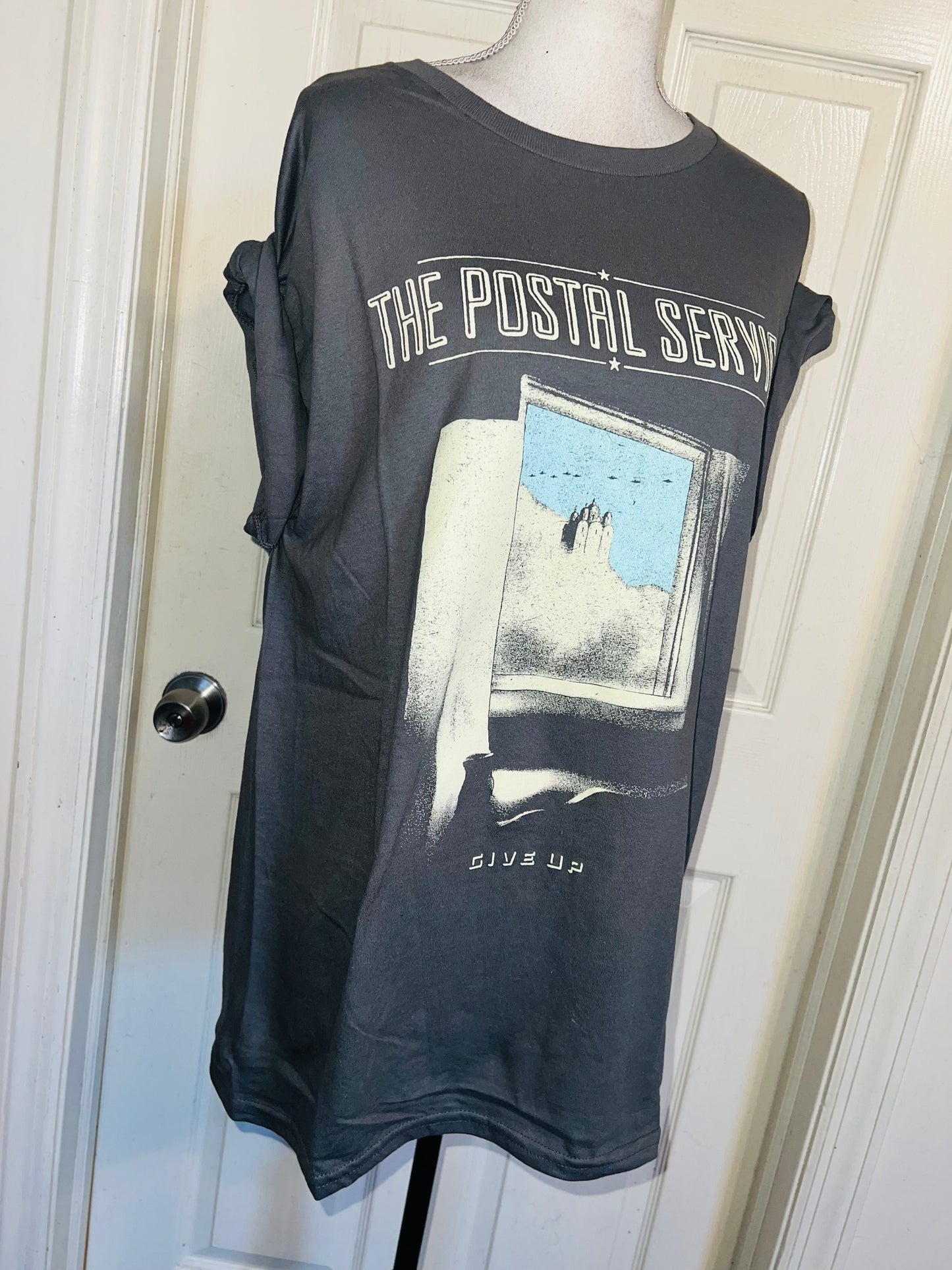 The Postal Service Oversized Distressed Tee