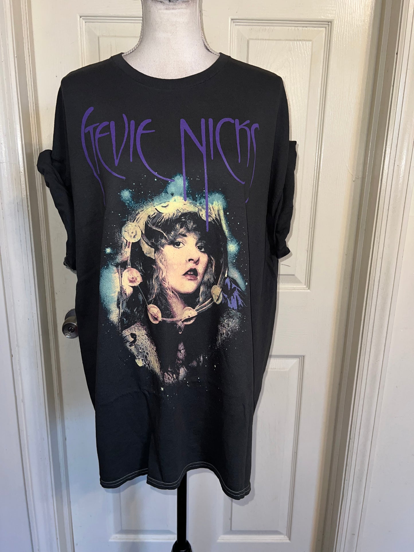 Stevie Nicks Oversized Distressed Tee