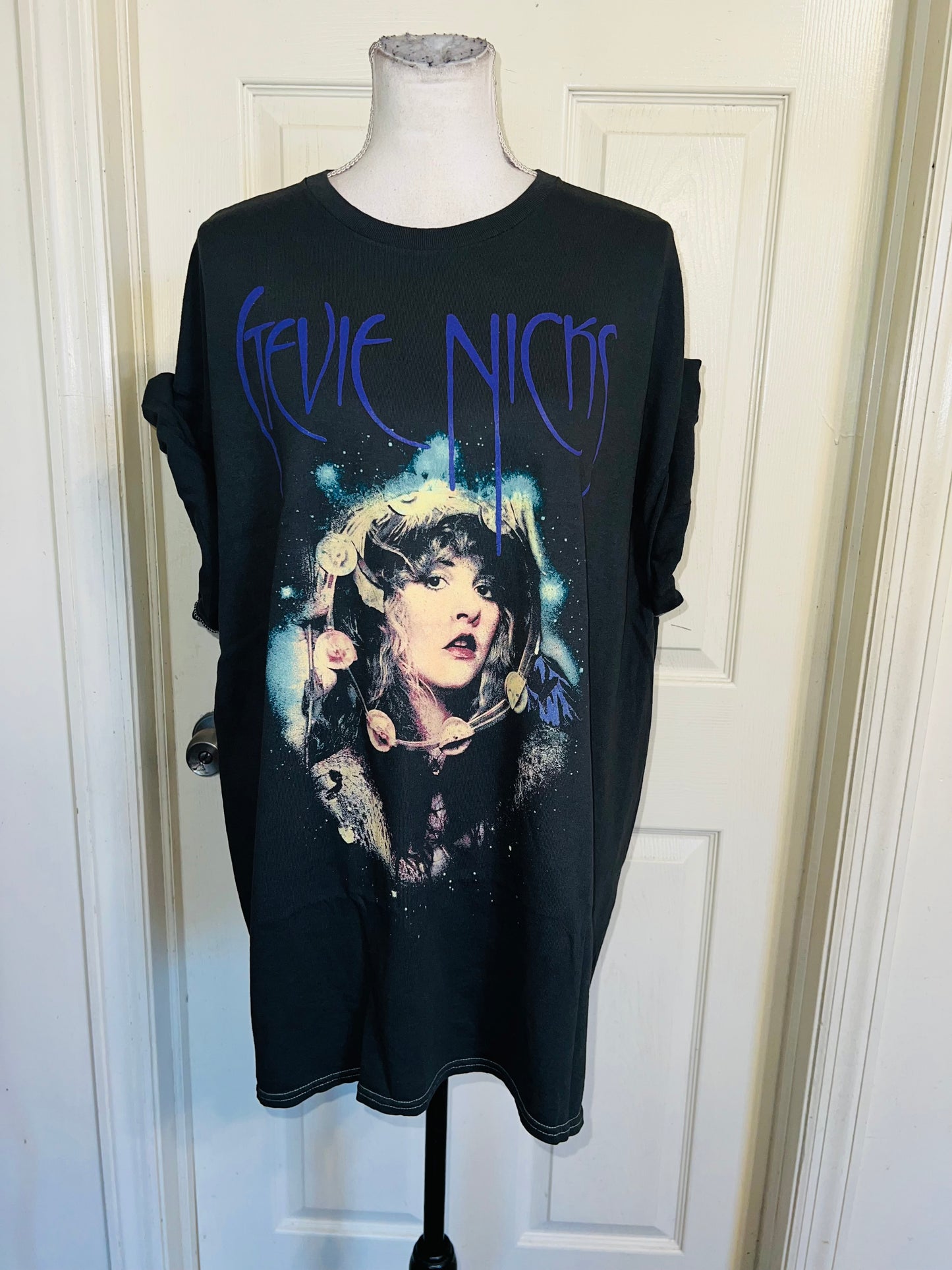Stevie Nicks Oversized Distressed Tee