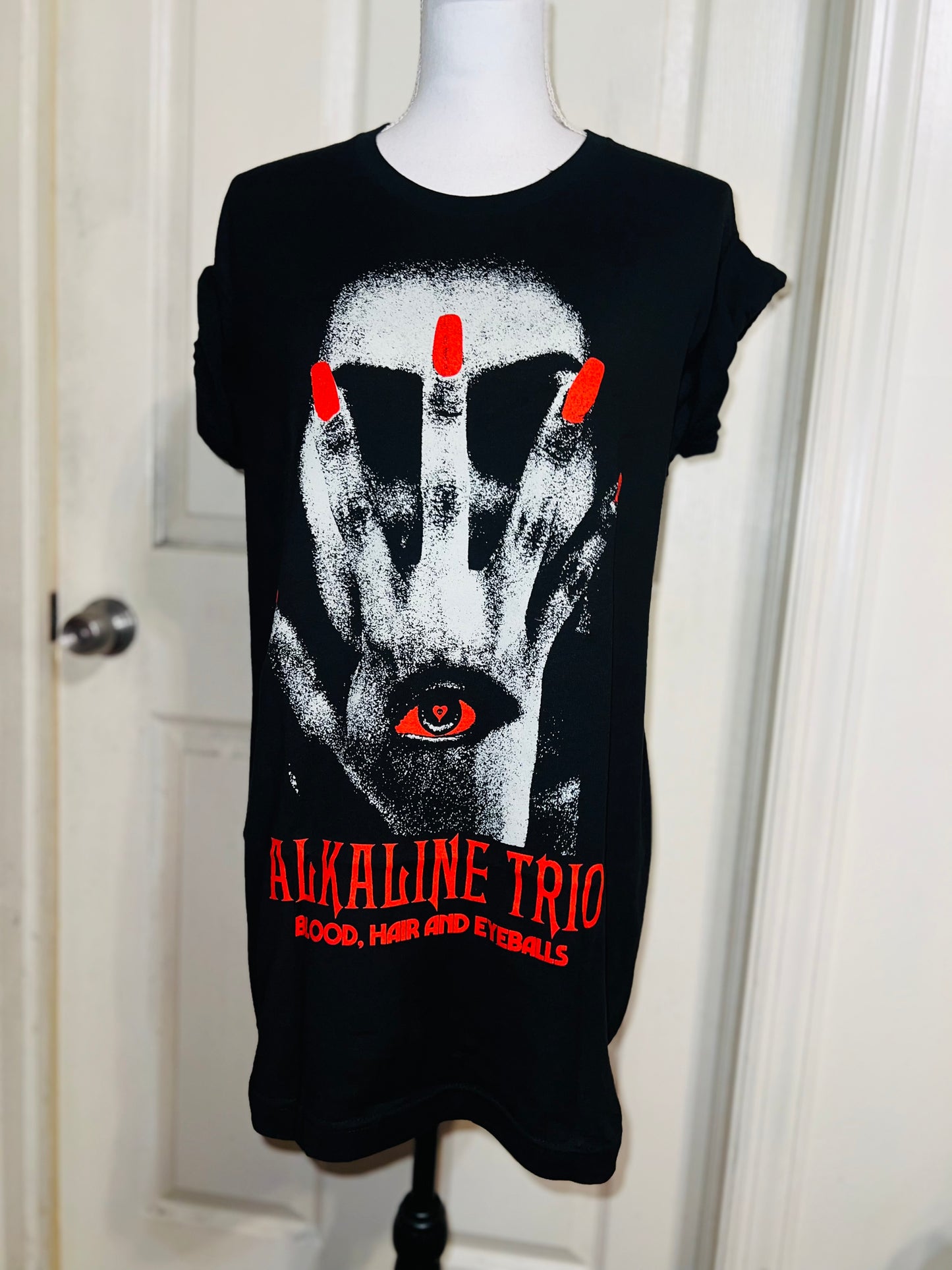 Alkaline Trio Oversized Distressed Tee