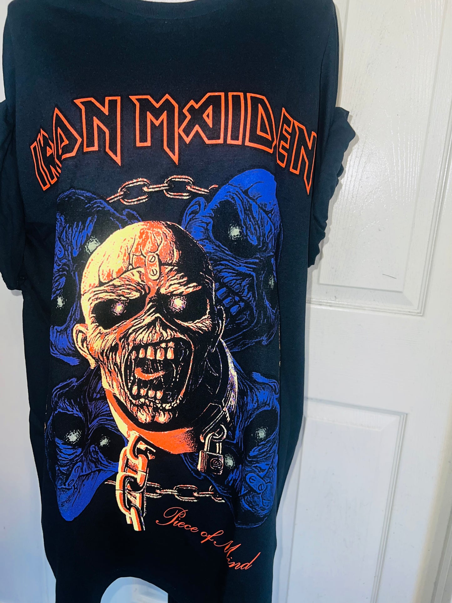 Iron Maiden Oversized Distressed Tee