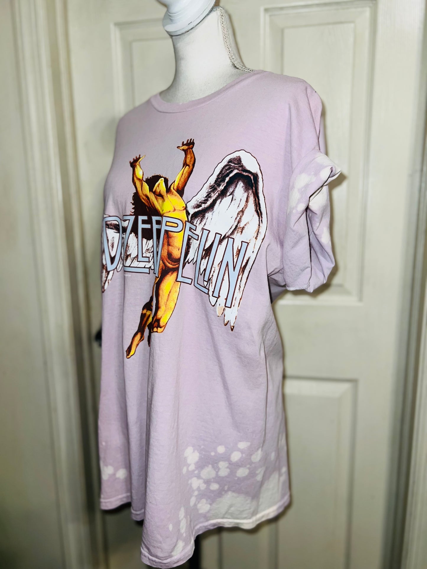 Led Zeppelin Oversized Distressed T-Shirt