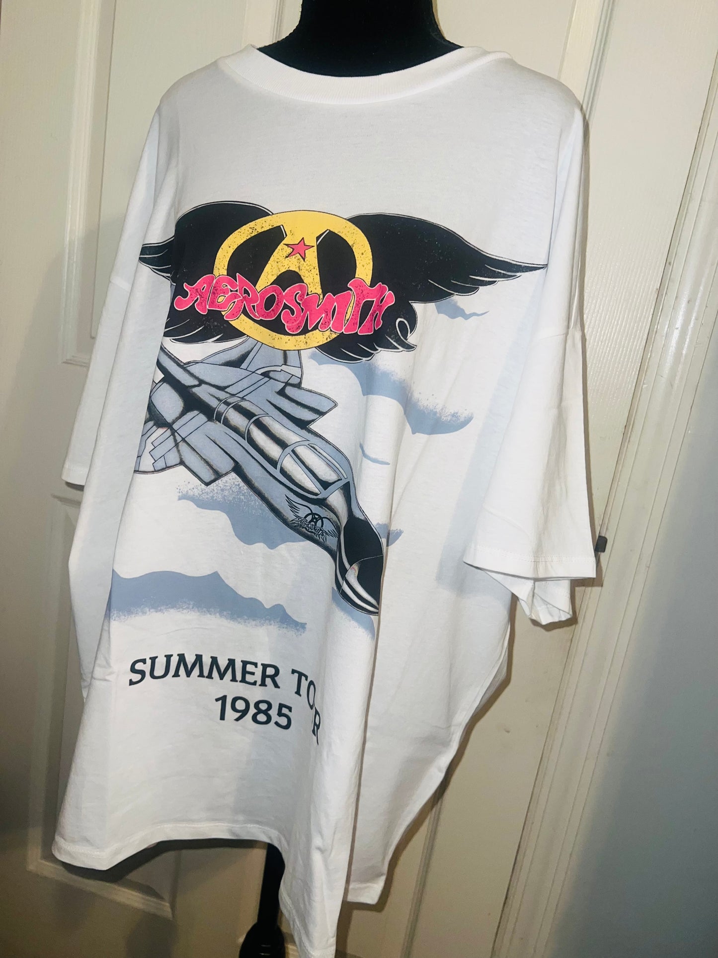 Aerosmith Double Sided Oversized Tee