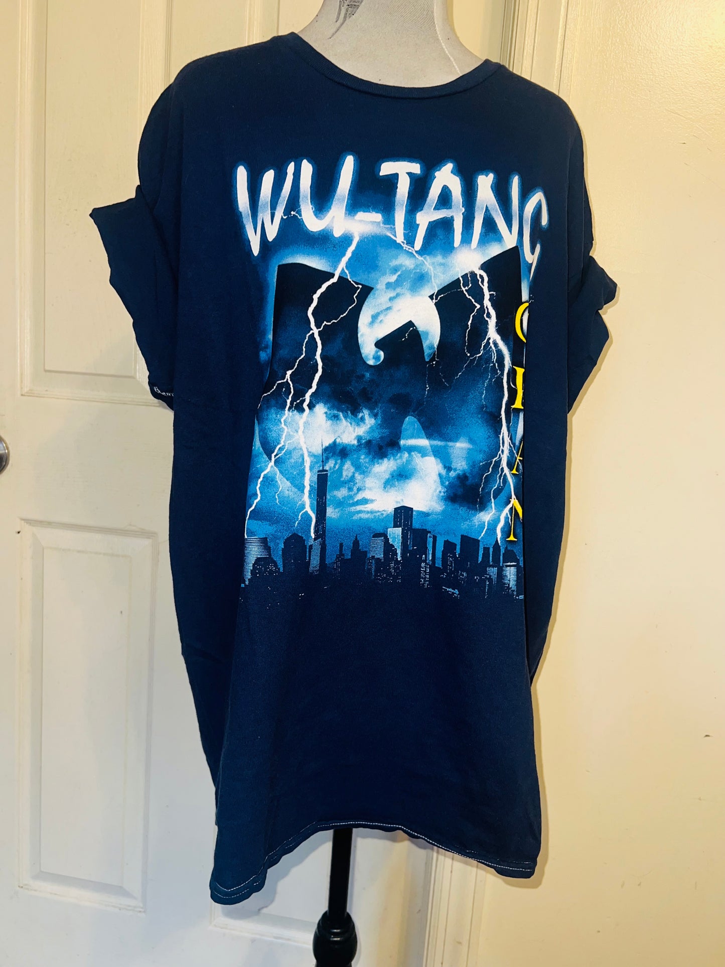 Wu-Tang Clan Oversized Distressed Tee