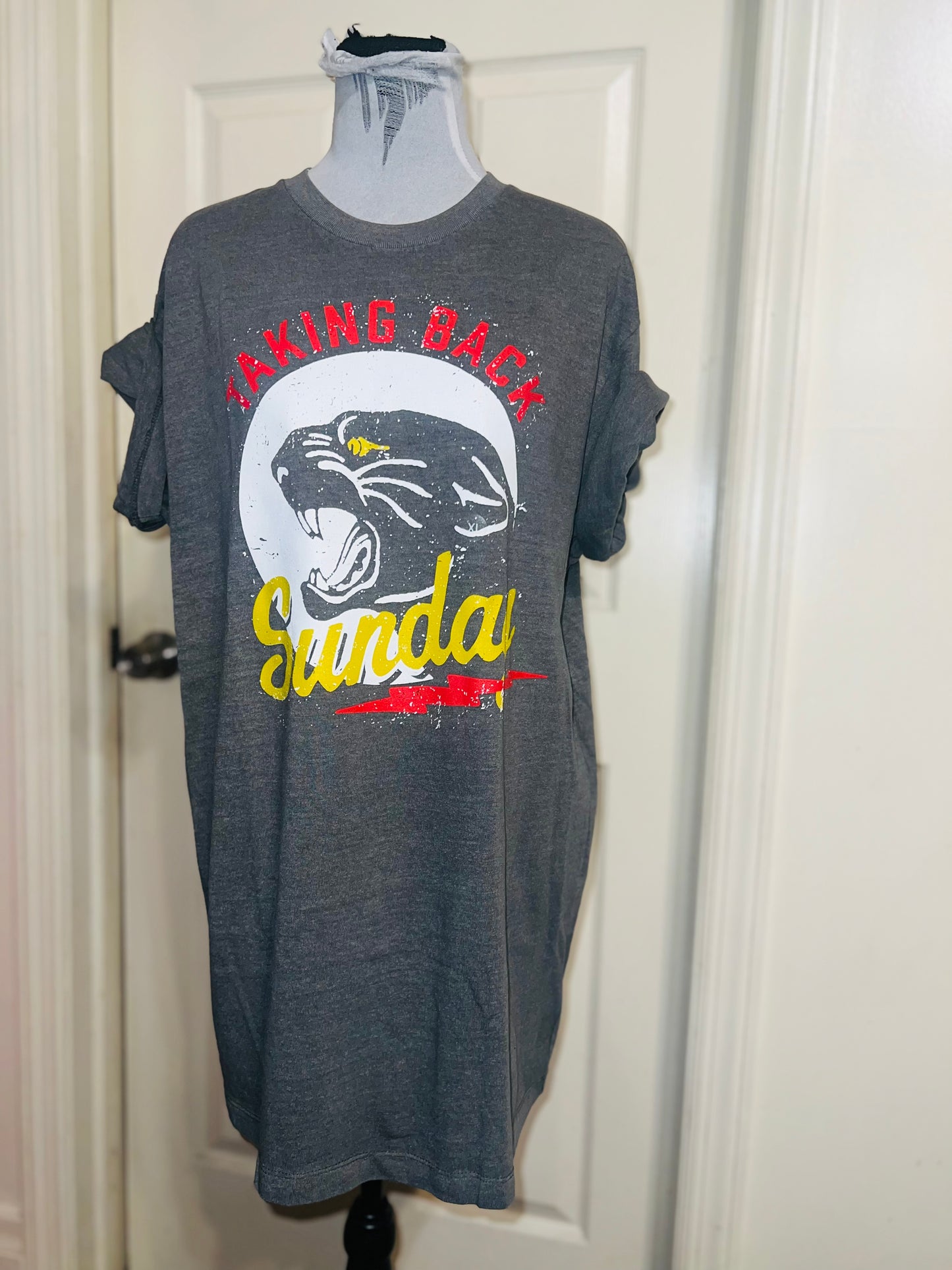 Taking Back Sunday Oversized Distressed Tee