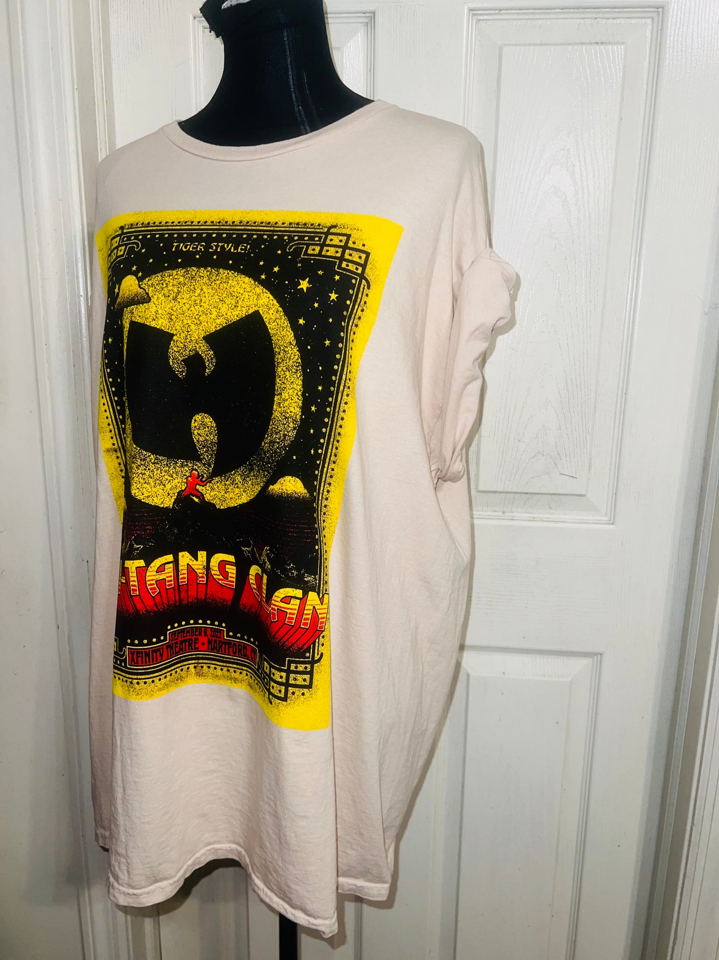 The Wu-Tang Clan Oversized Distressed Tee