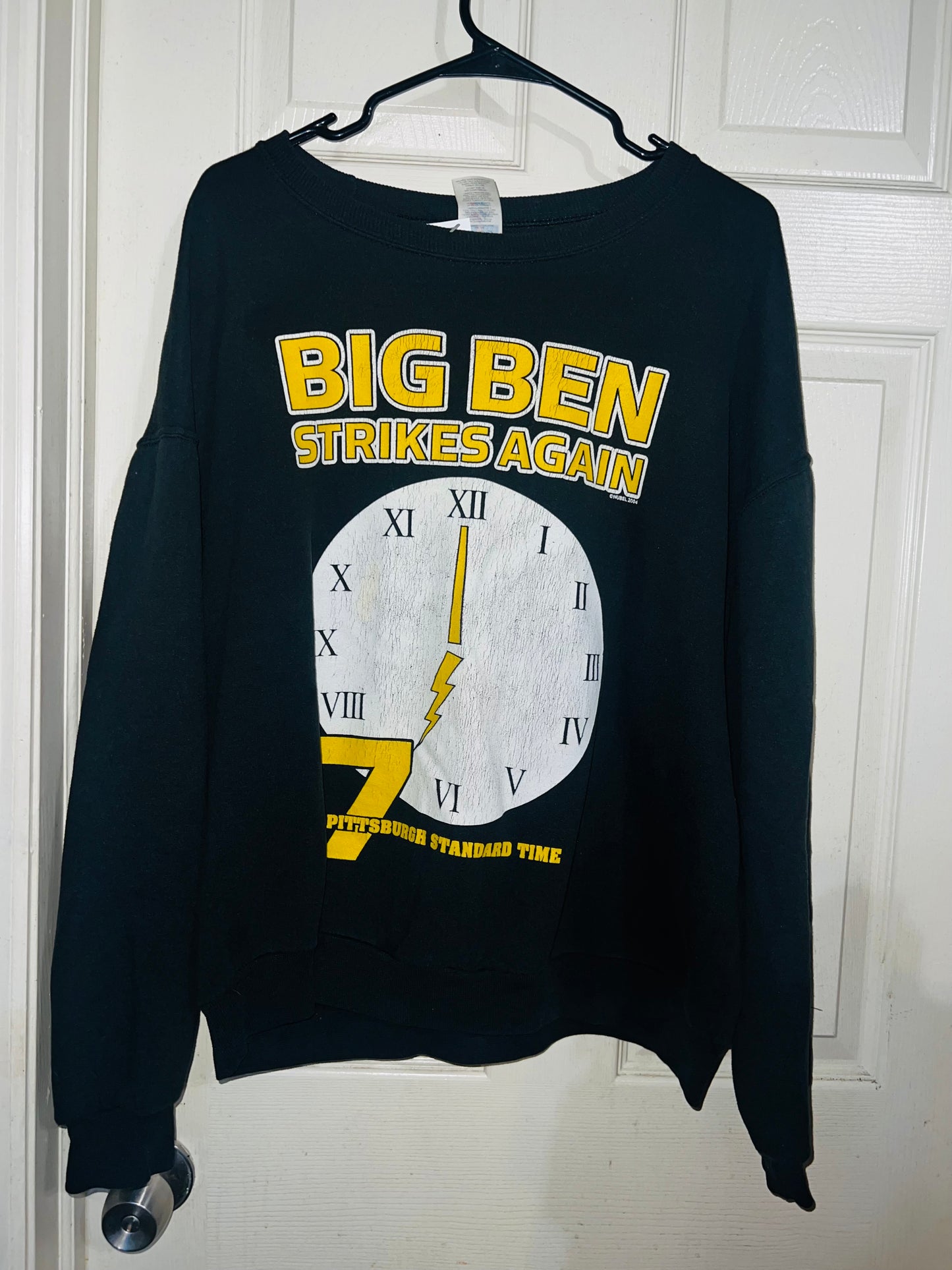 Pittsburgh Steelers Vintage Oversized Sweatshirt