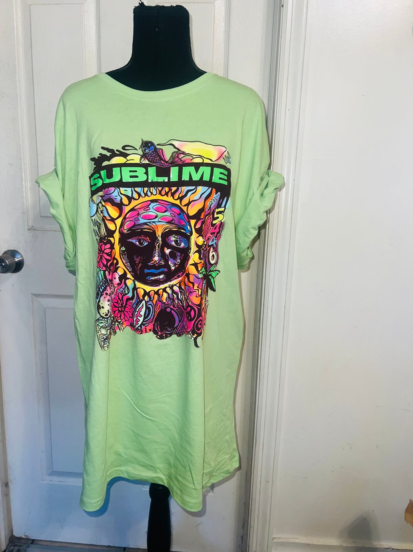 Sublime Oversized Distressed Tee