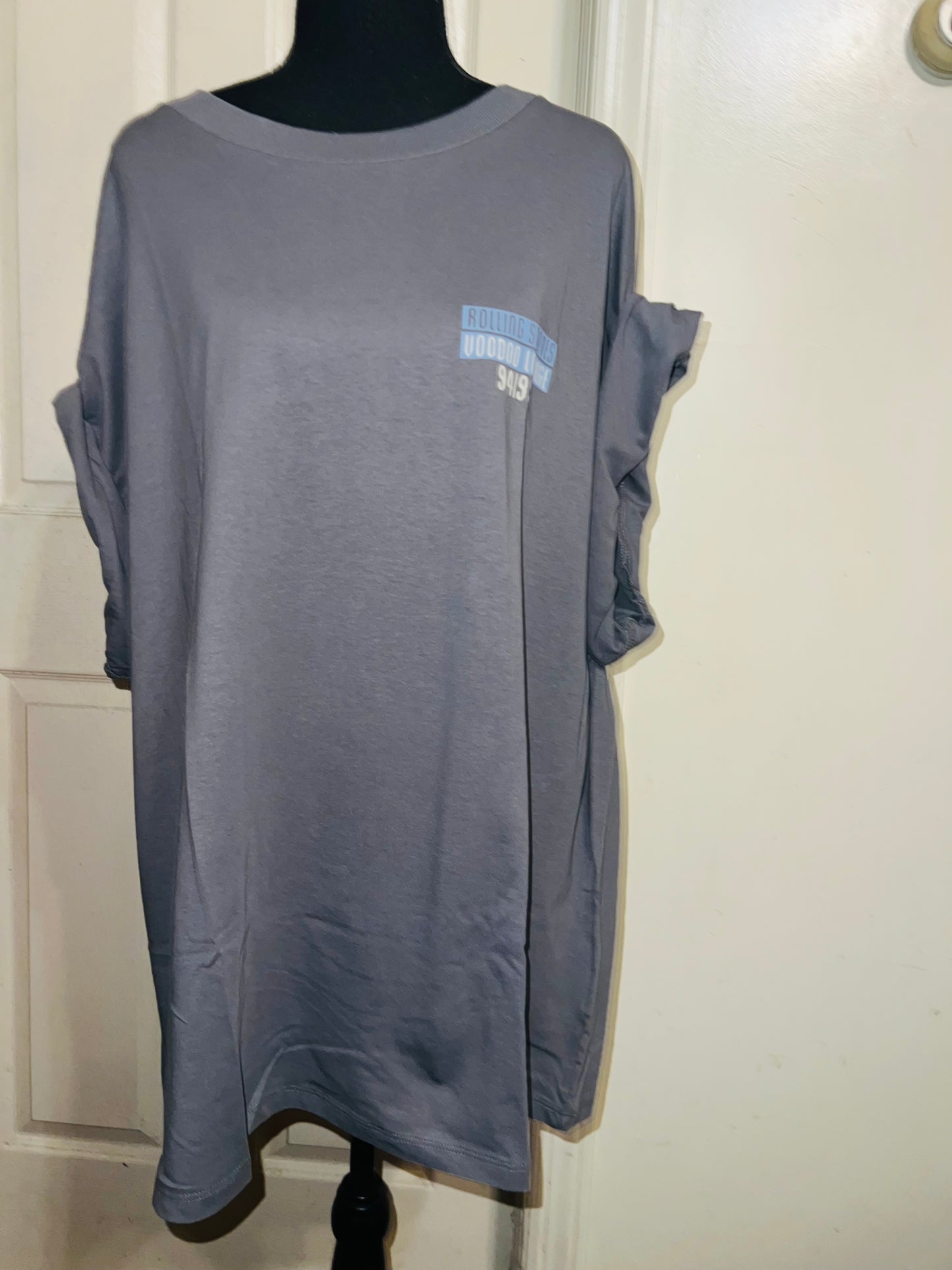 The Rolling Stones Double Sided Voodoo Distressed Tee