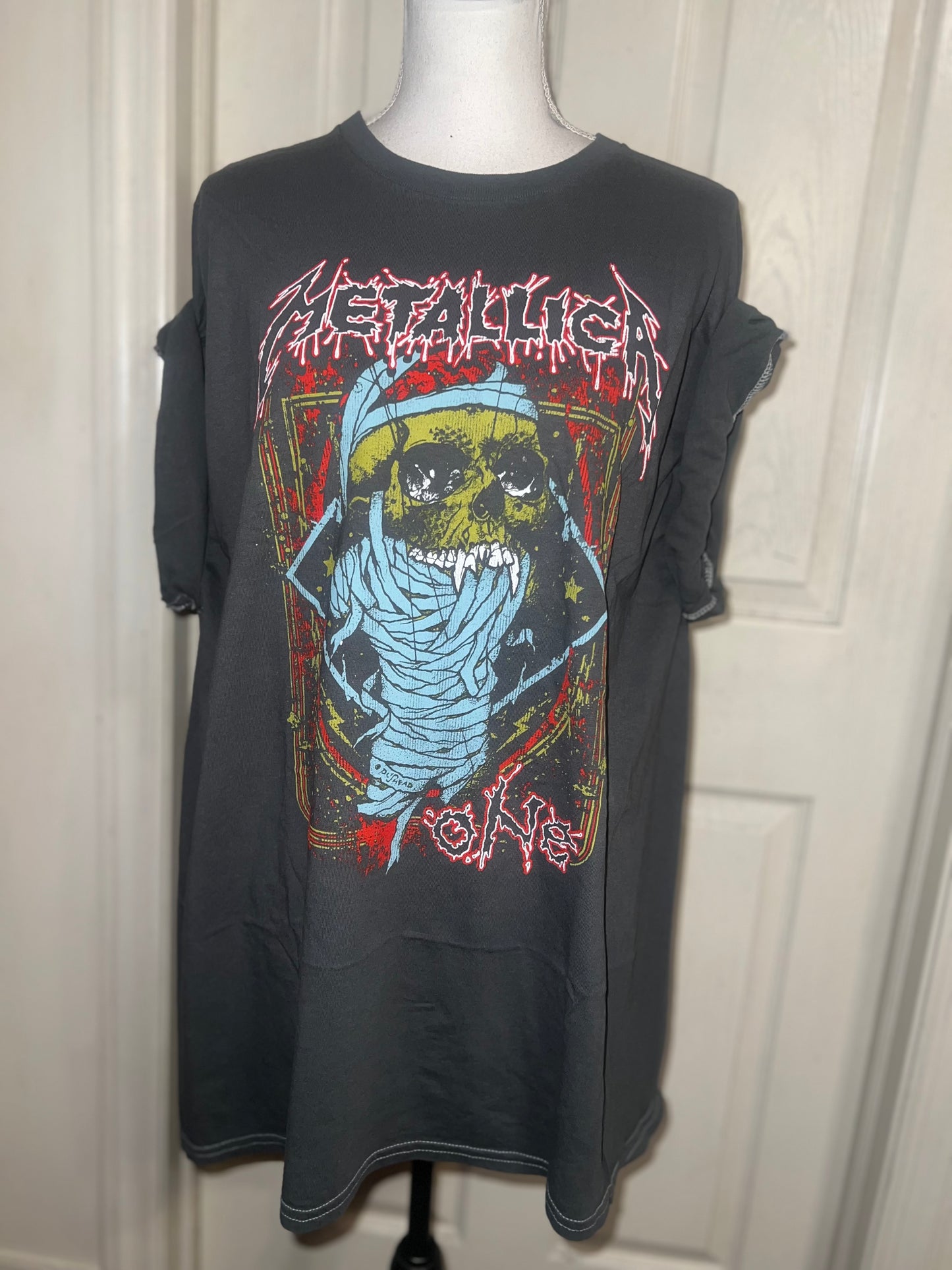 Metallica Oversized Distressed Tee