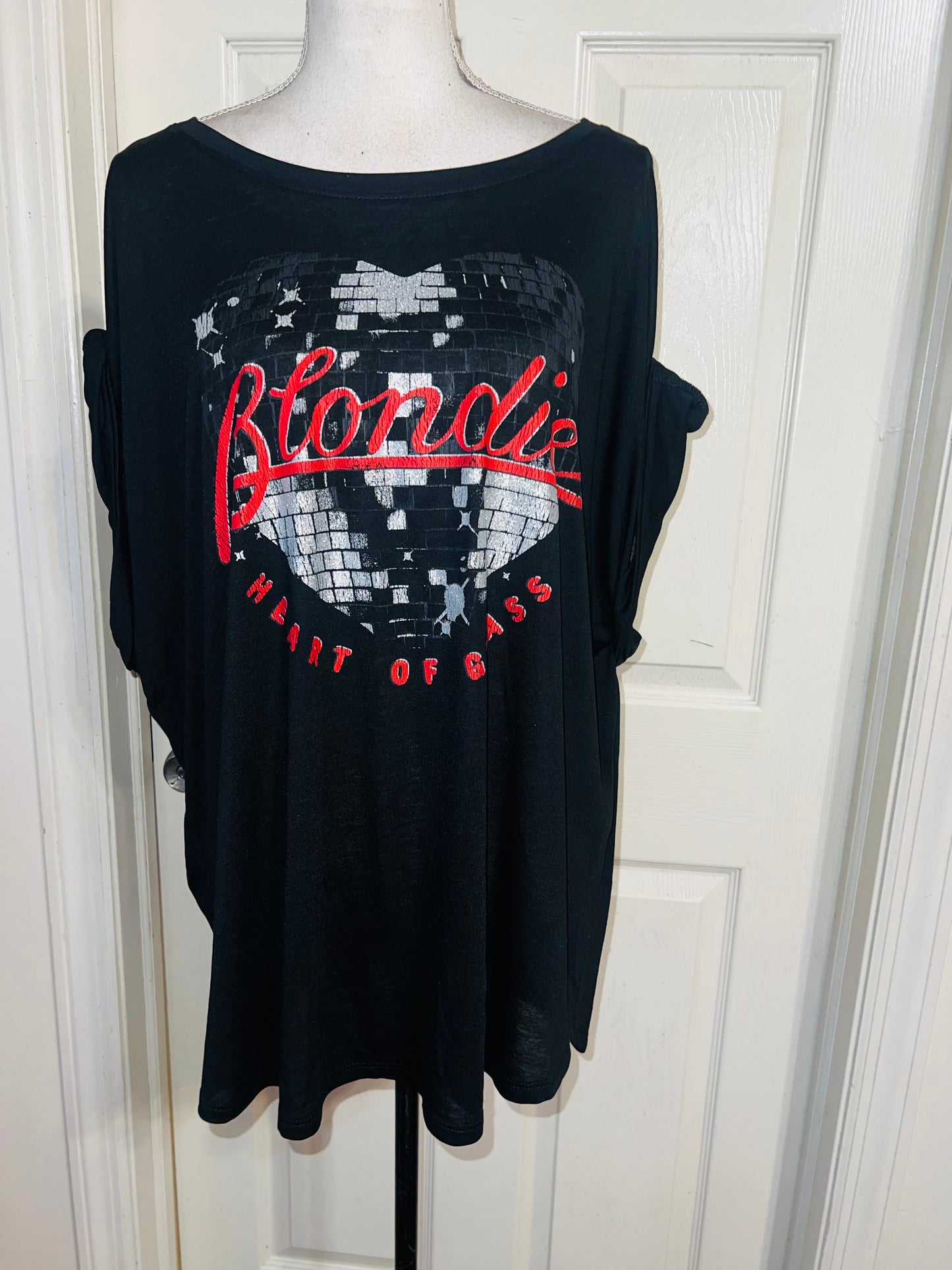 Blondie Oversized Distressed Tee