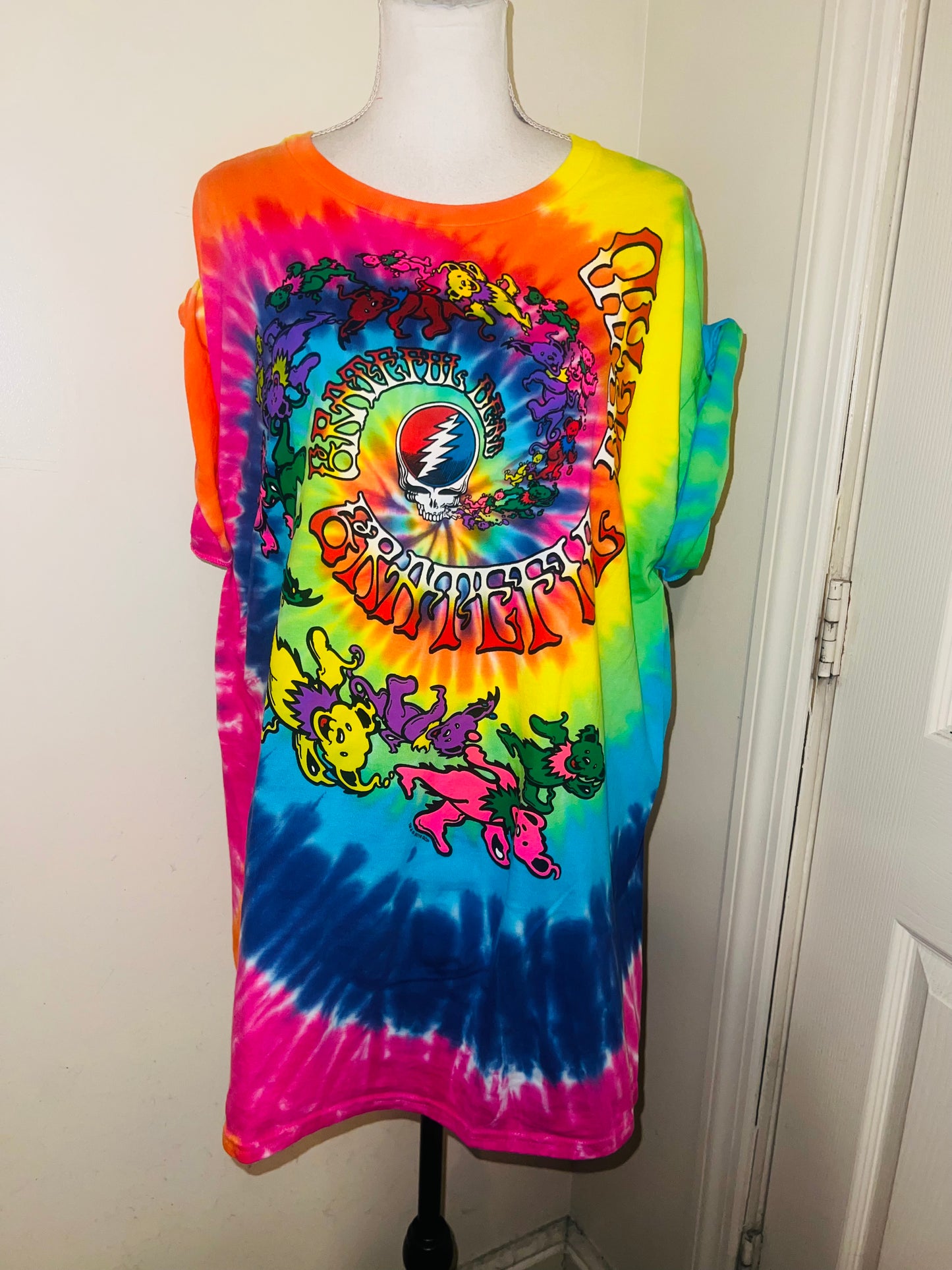 Grateful Dead Oversized Distressed Tee