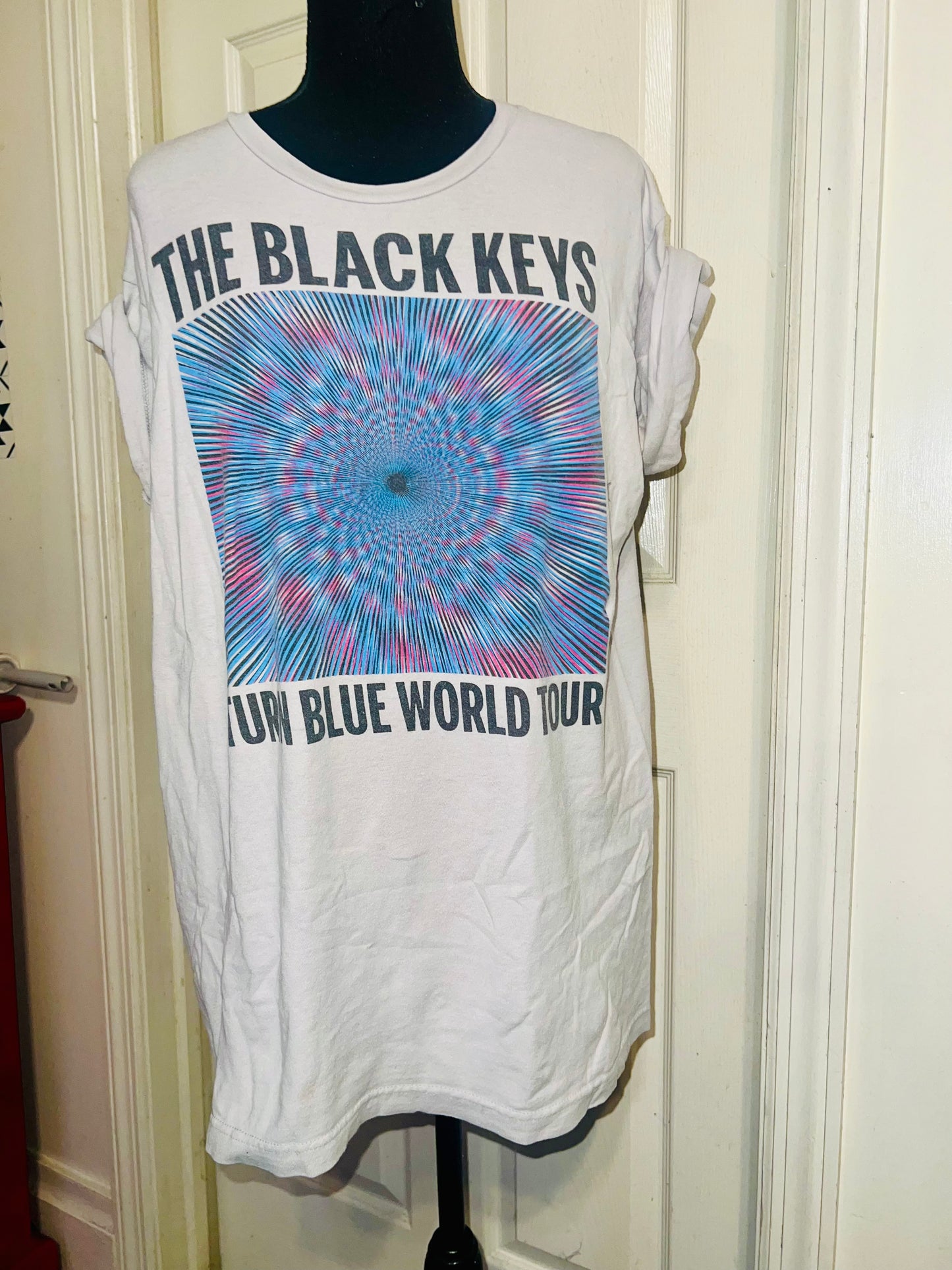 The Black Keys Vintage Tour Double Sided Oversized Tee