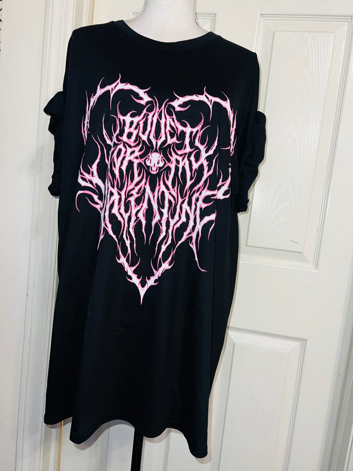 Bullet for my Valentine Oversized Distressed Tee