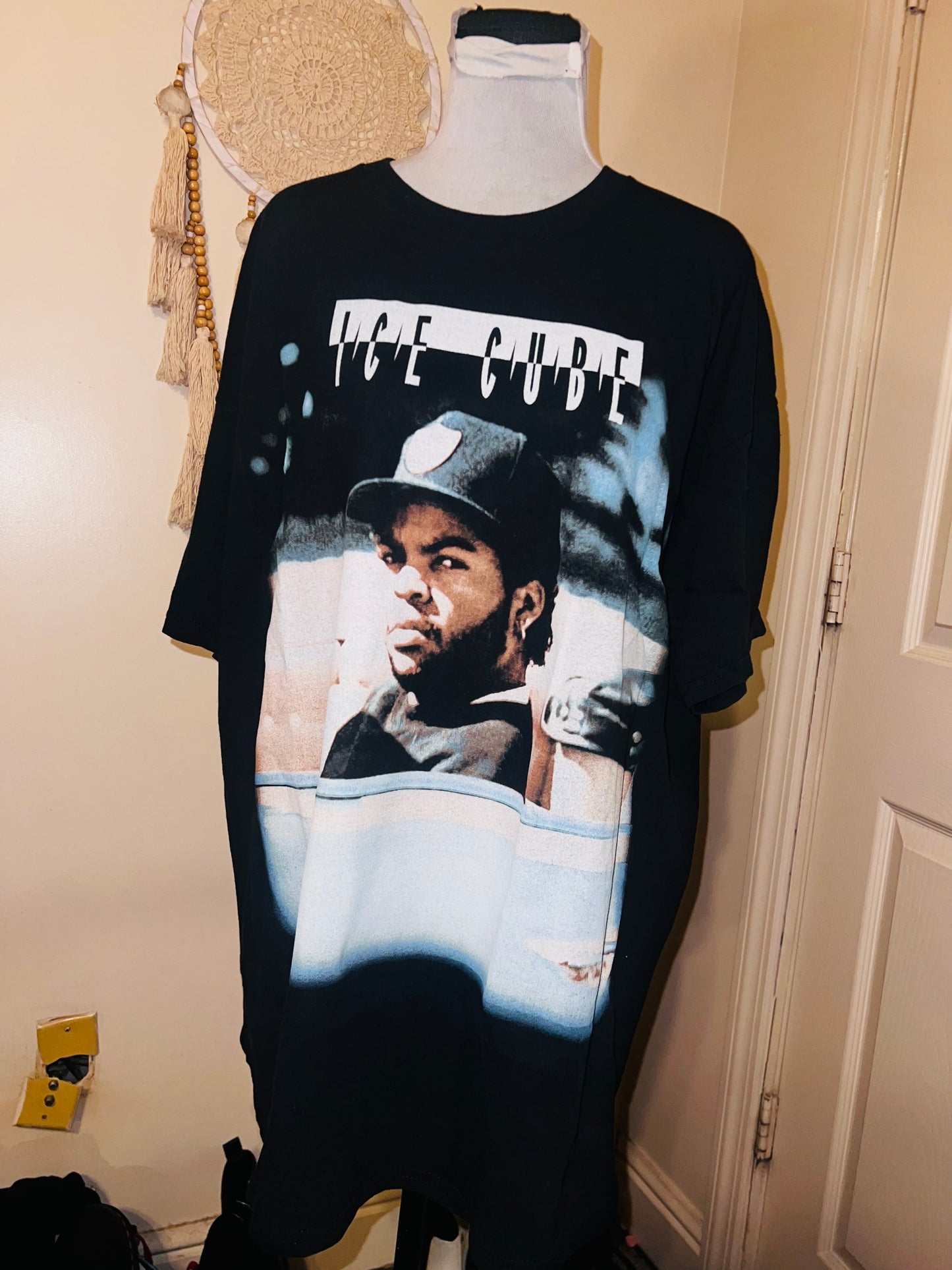 Ice Cube Oversized Distressed Tee