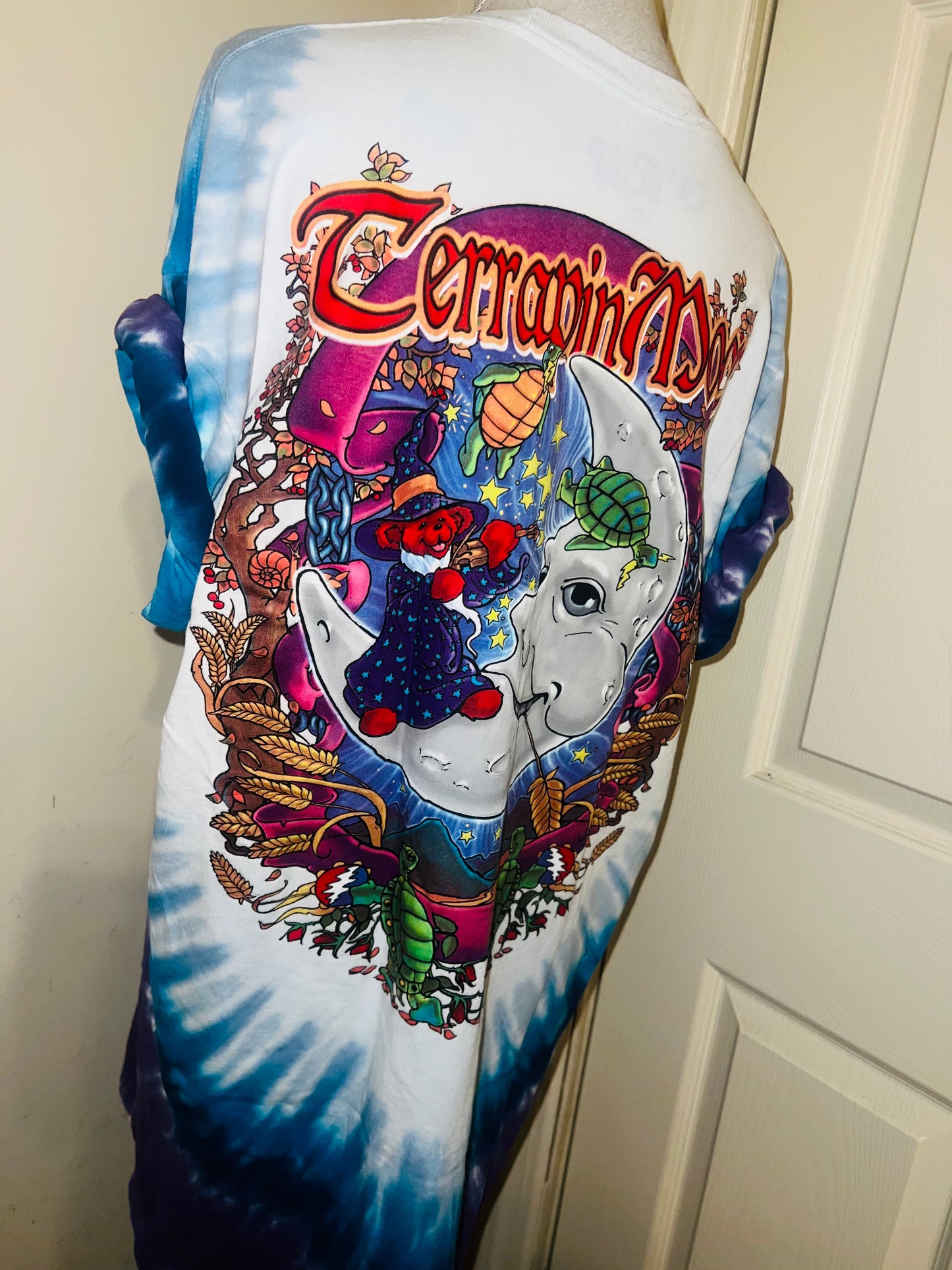 Grateful Dead Terrapin Moon Double Sided Distressed Tee