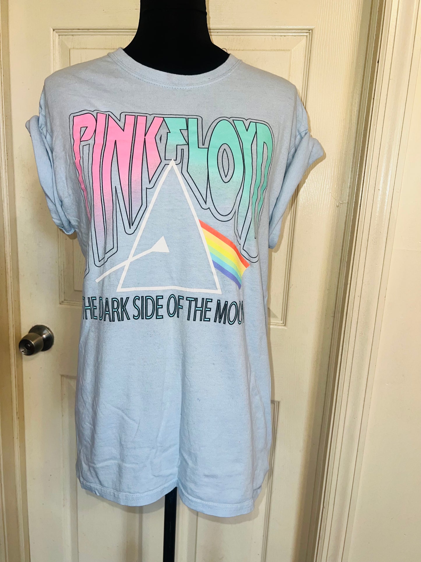 Pink Floyd Oversized Distressed Tee