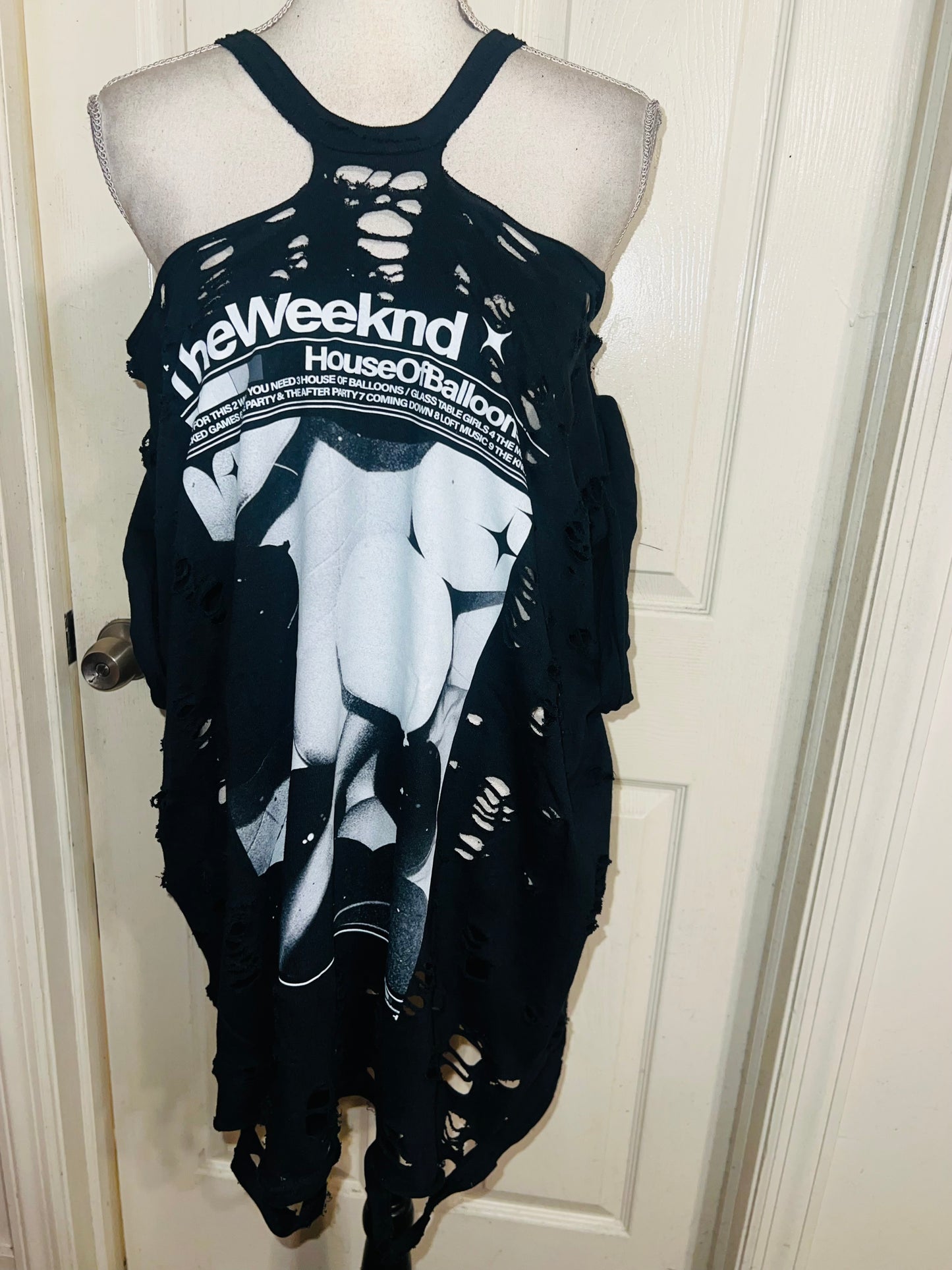 The Weeknd HOB Oversized Distressed Tee
