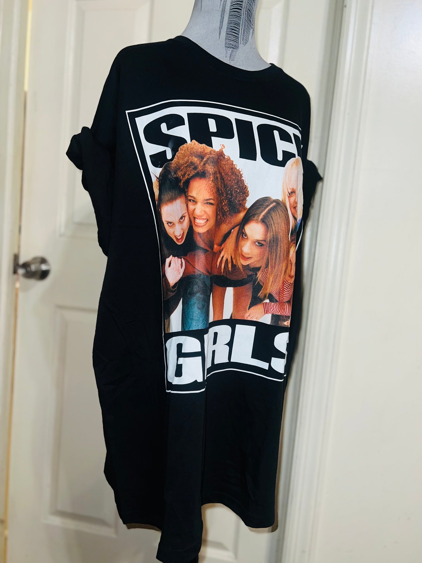 The Spice Girls Oversized Distressed Tee