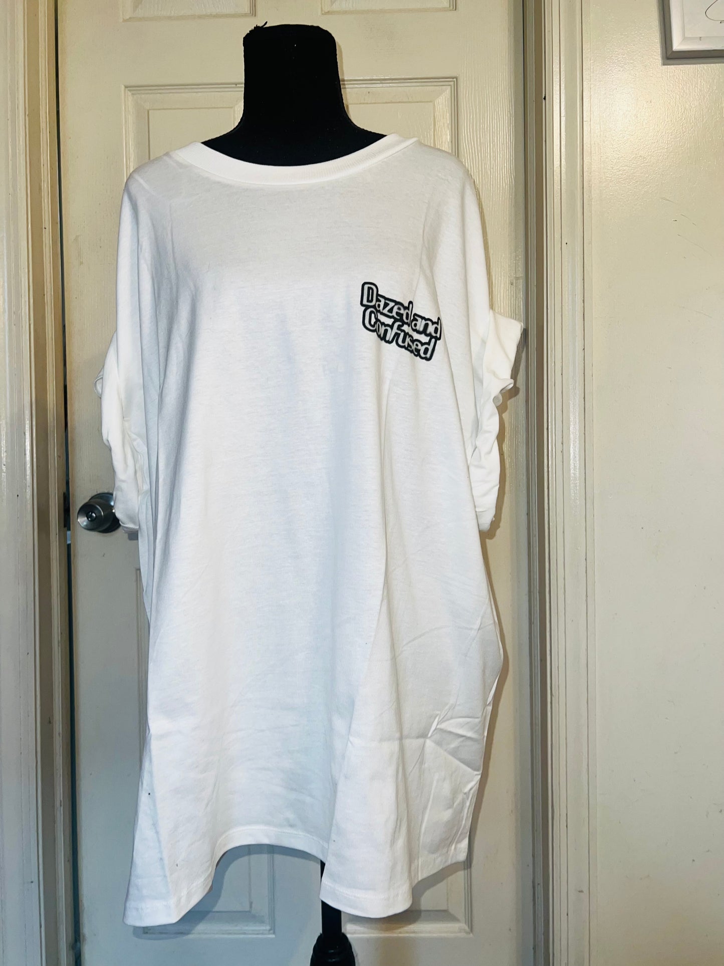 Dazed and Confused Double Sided Distressed Tee
