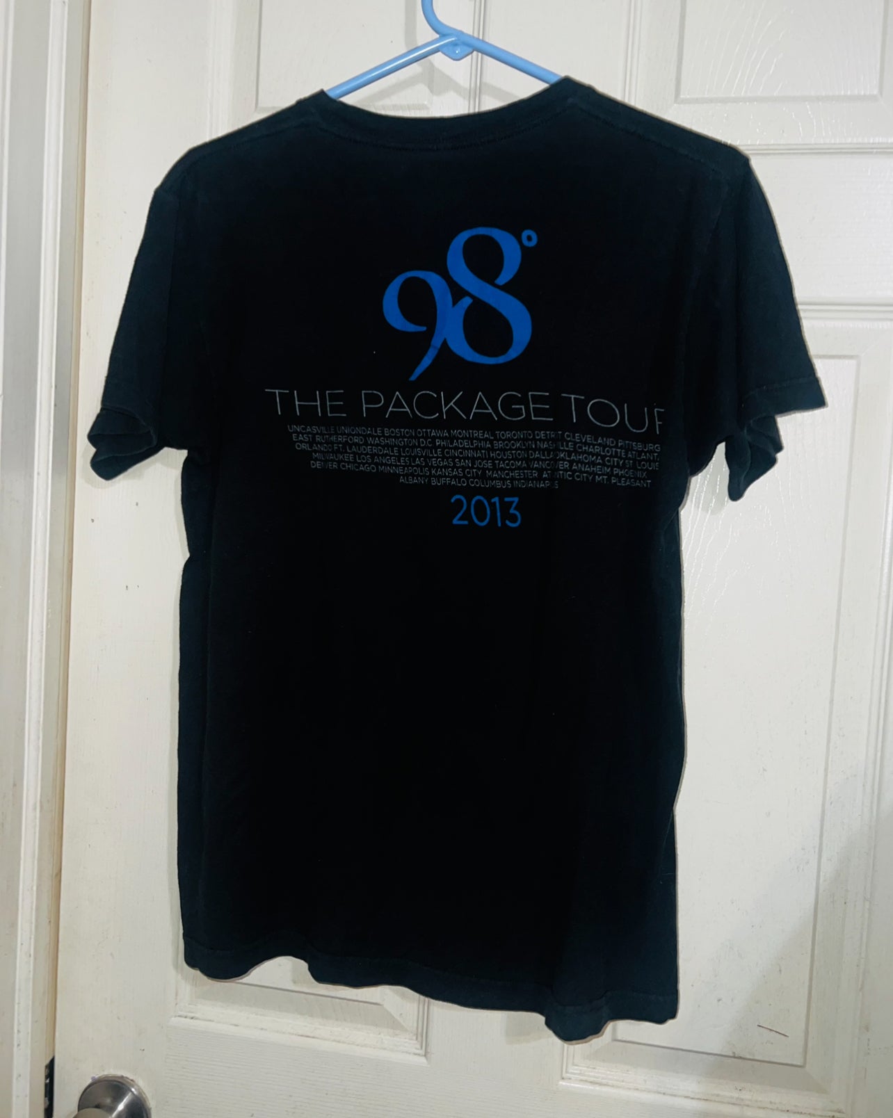 98 Degrees Double Sided Vintage Oversized Tee