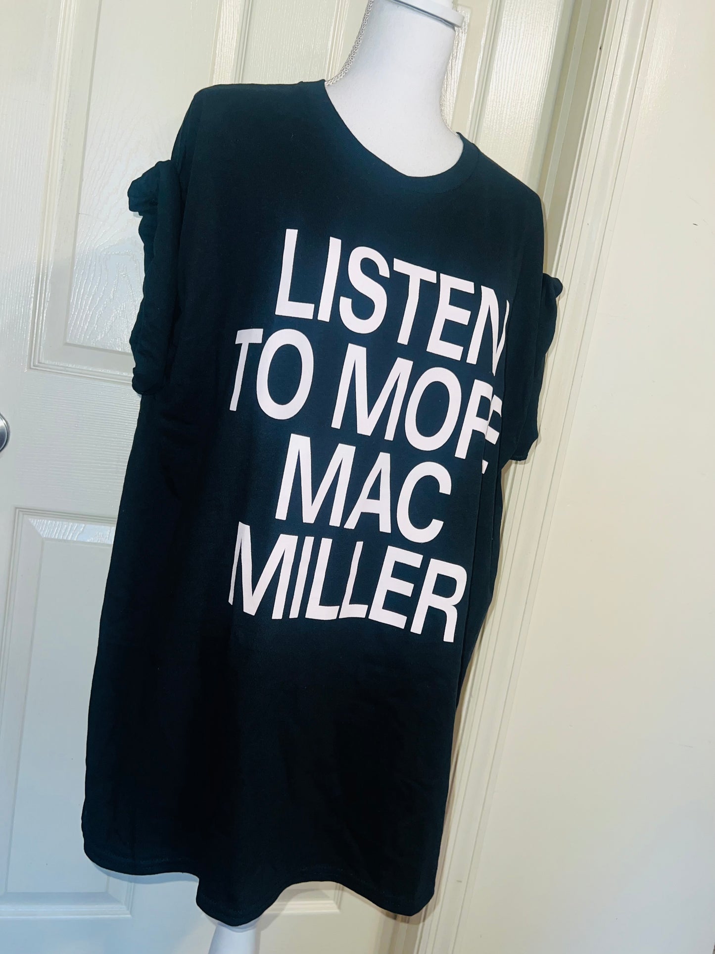 Mac Miller Double Sided Oversized Distressed Tee