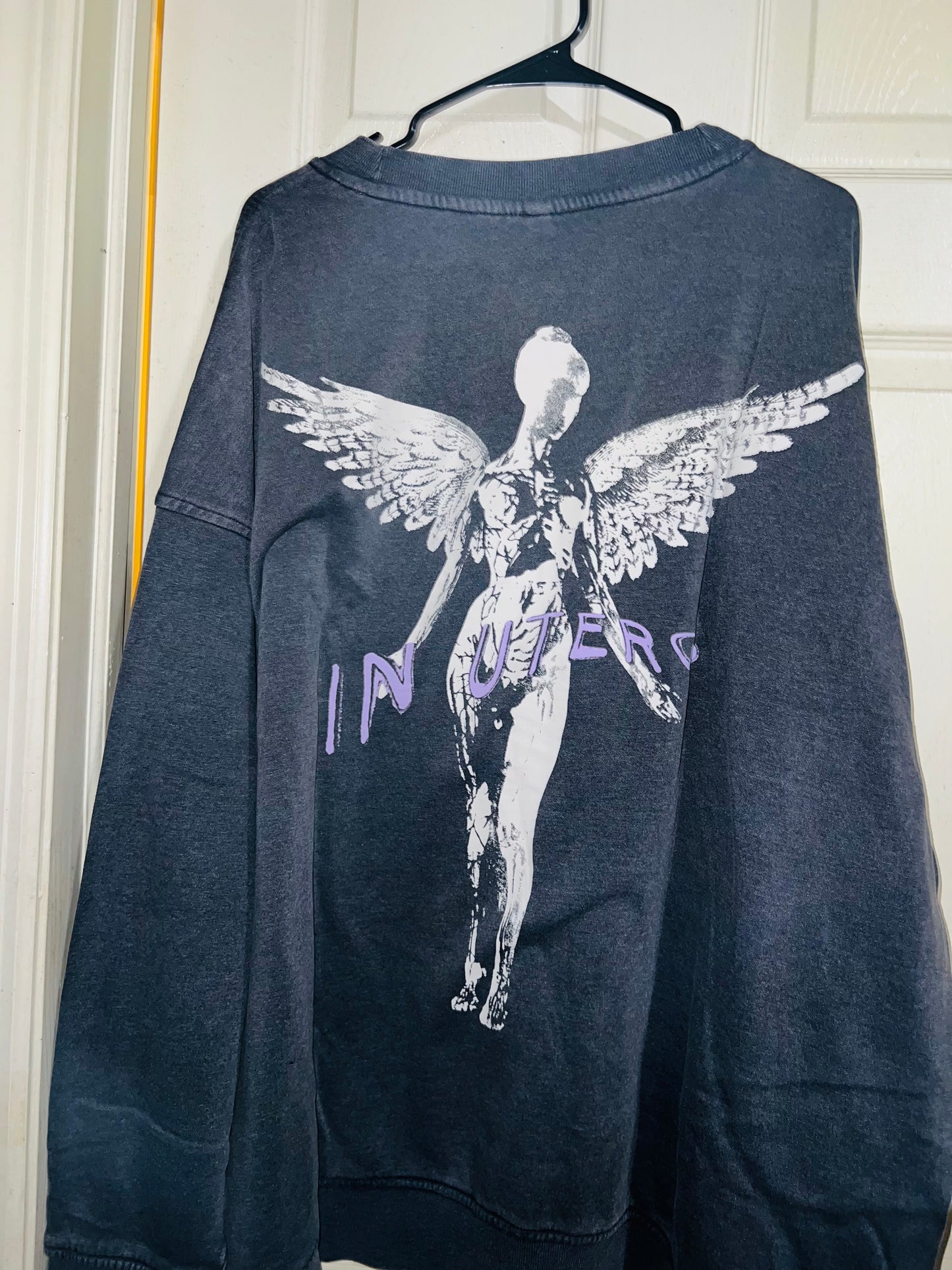 Nirvana Oversized Double Sided Sweatshirt