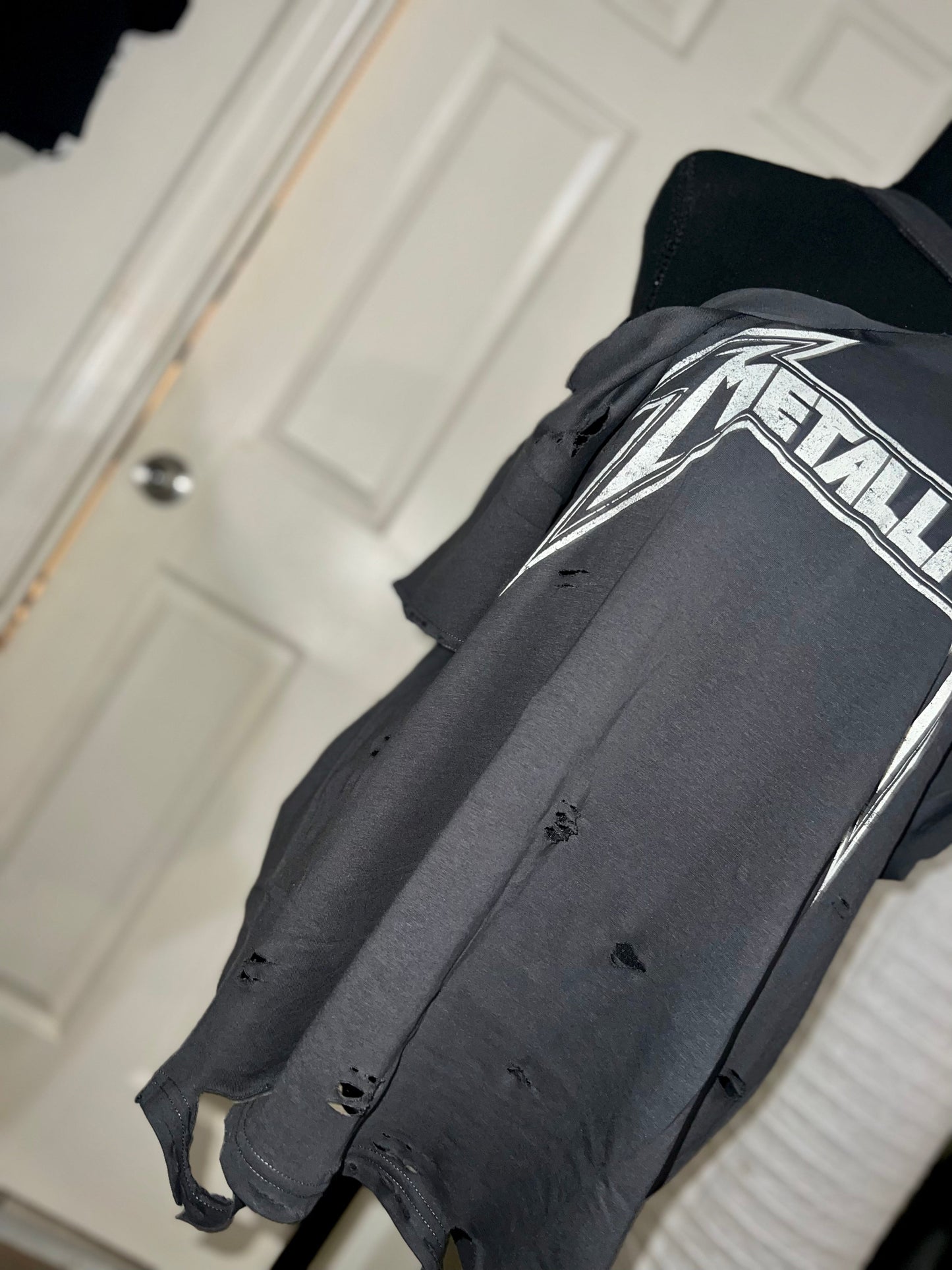 Metallica Oversized Distressed Tee