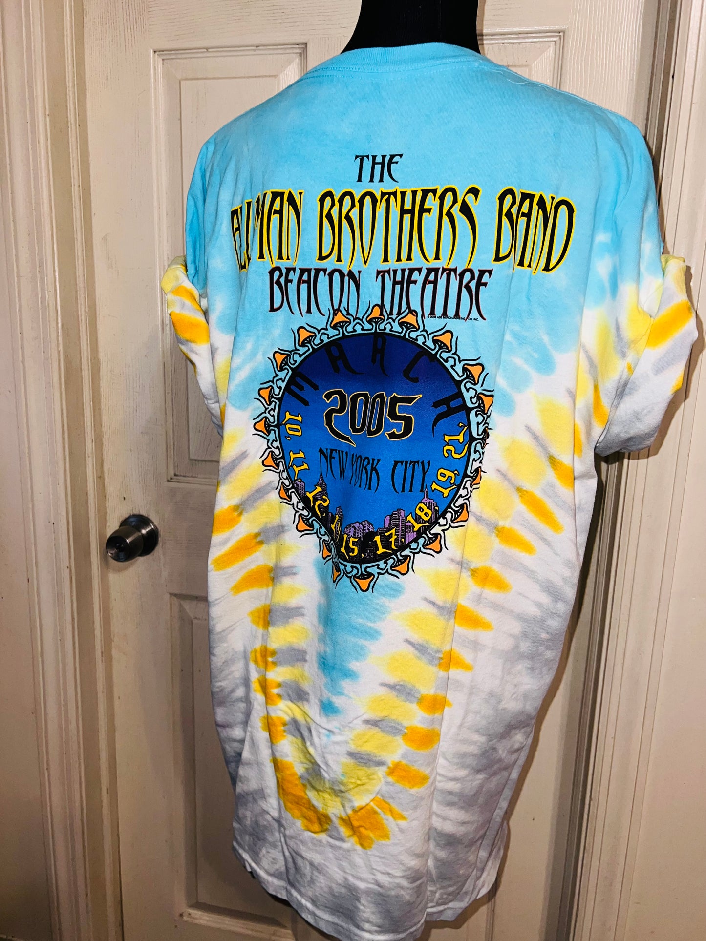 The Allman Brothers Band Double Sided Distressed Tee