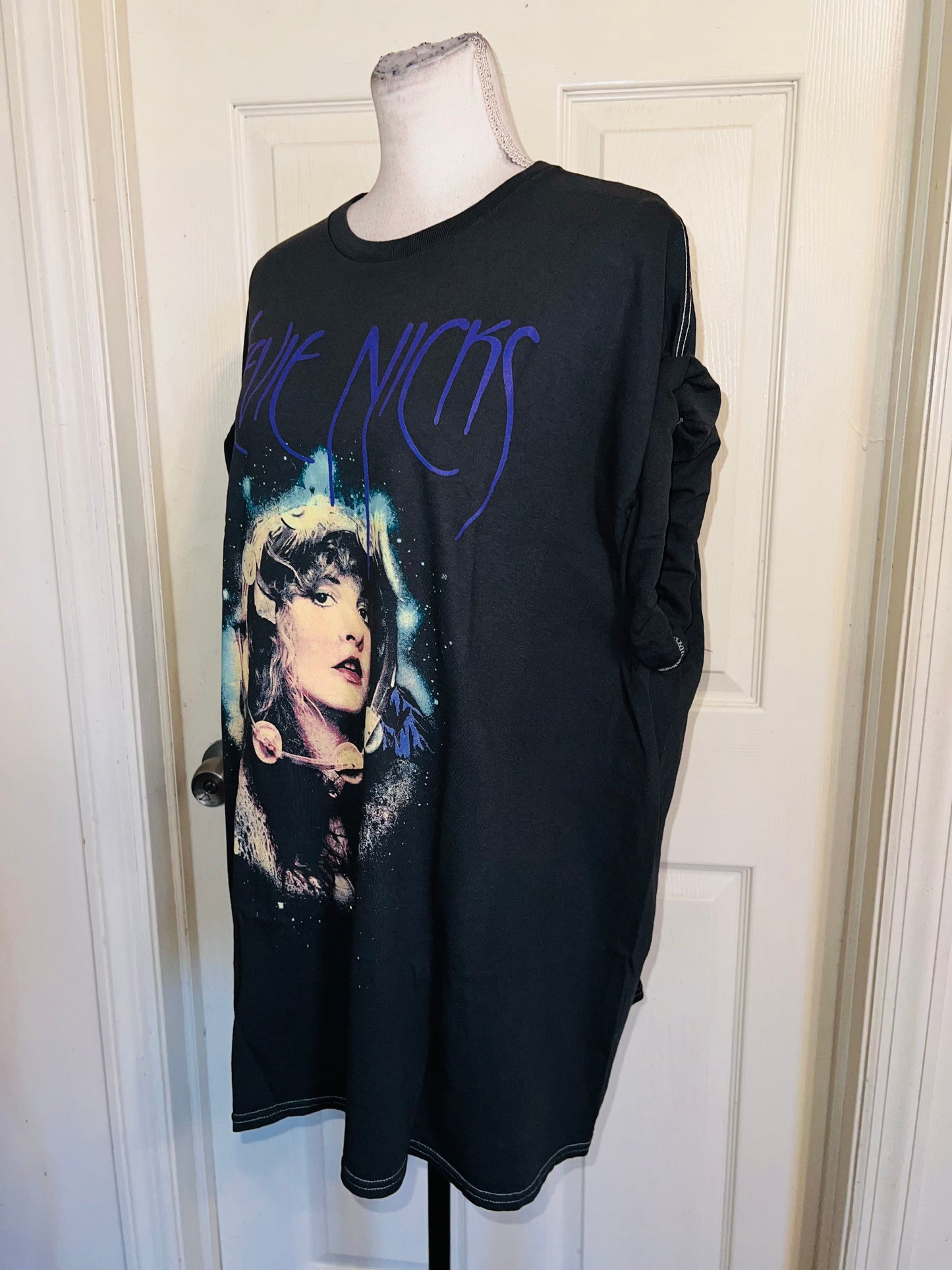 Stevie Nicks Oversized Distressed Tee