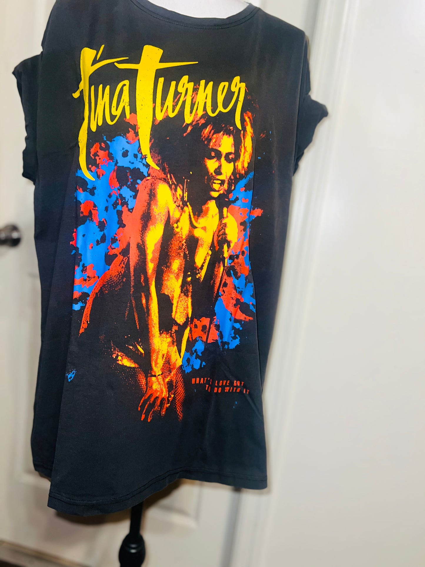 Tina Turner Oversized Distressed Tee
