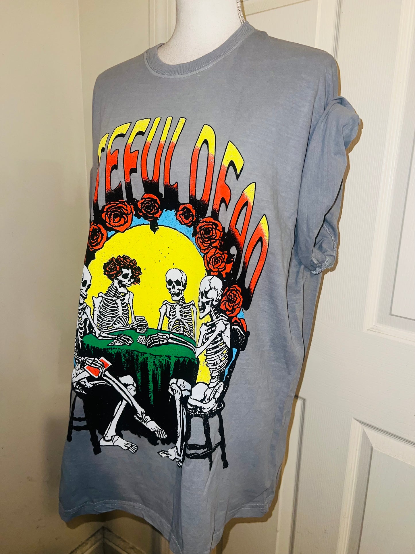 Grateful Dead Oversized Distressed Tee