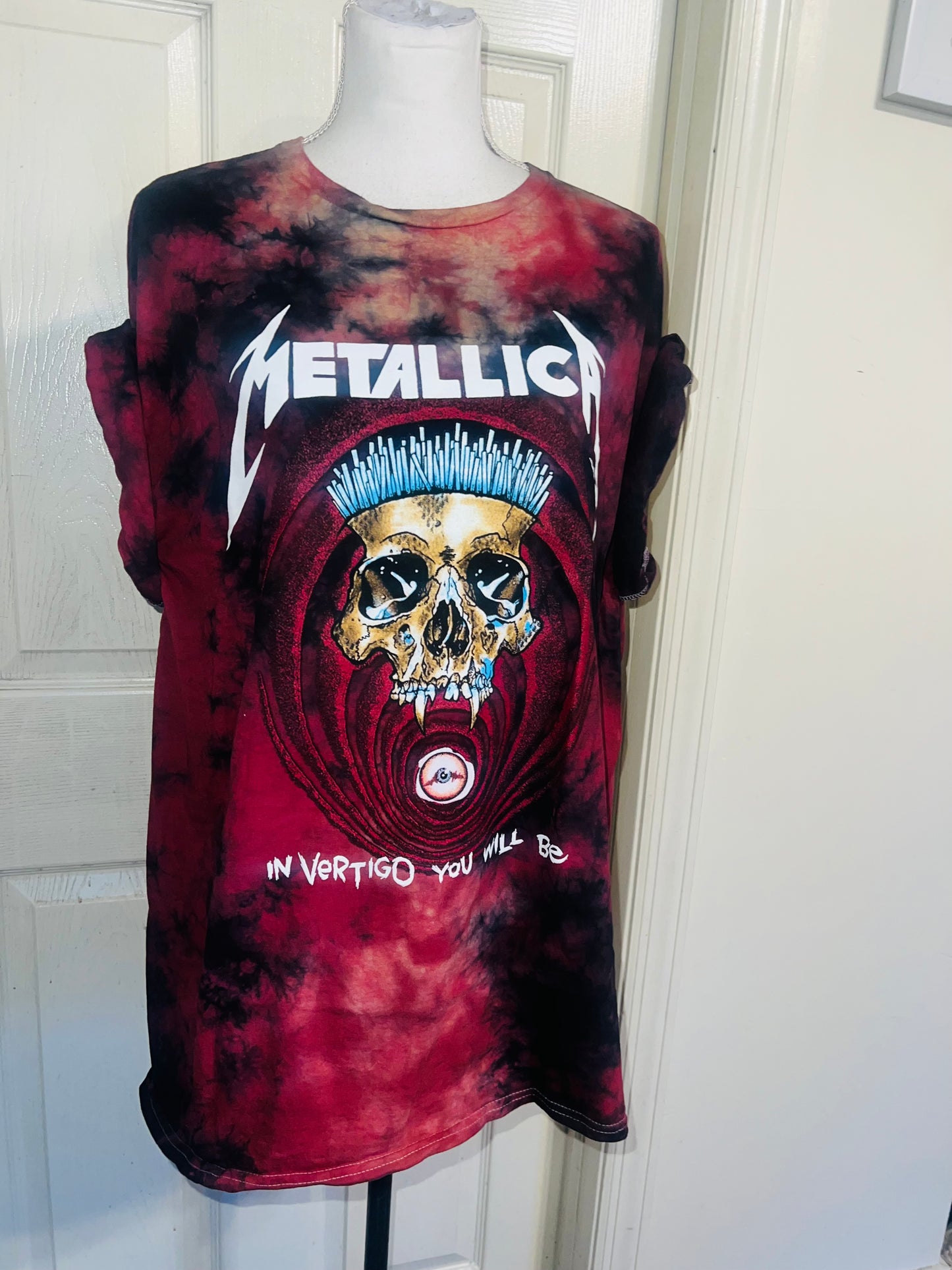 Metallica Oversized Distressed Tee
