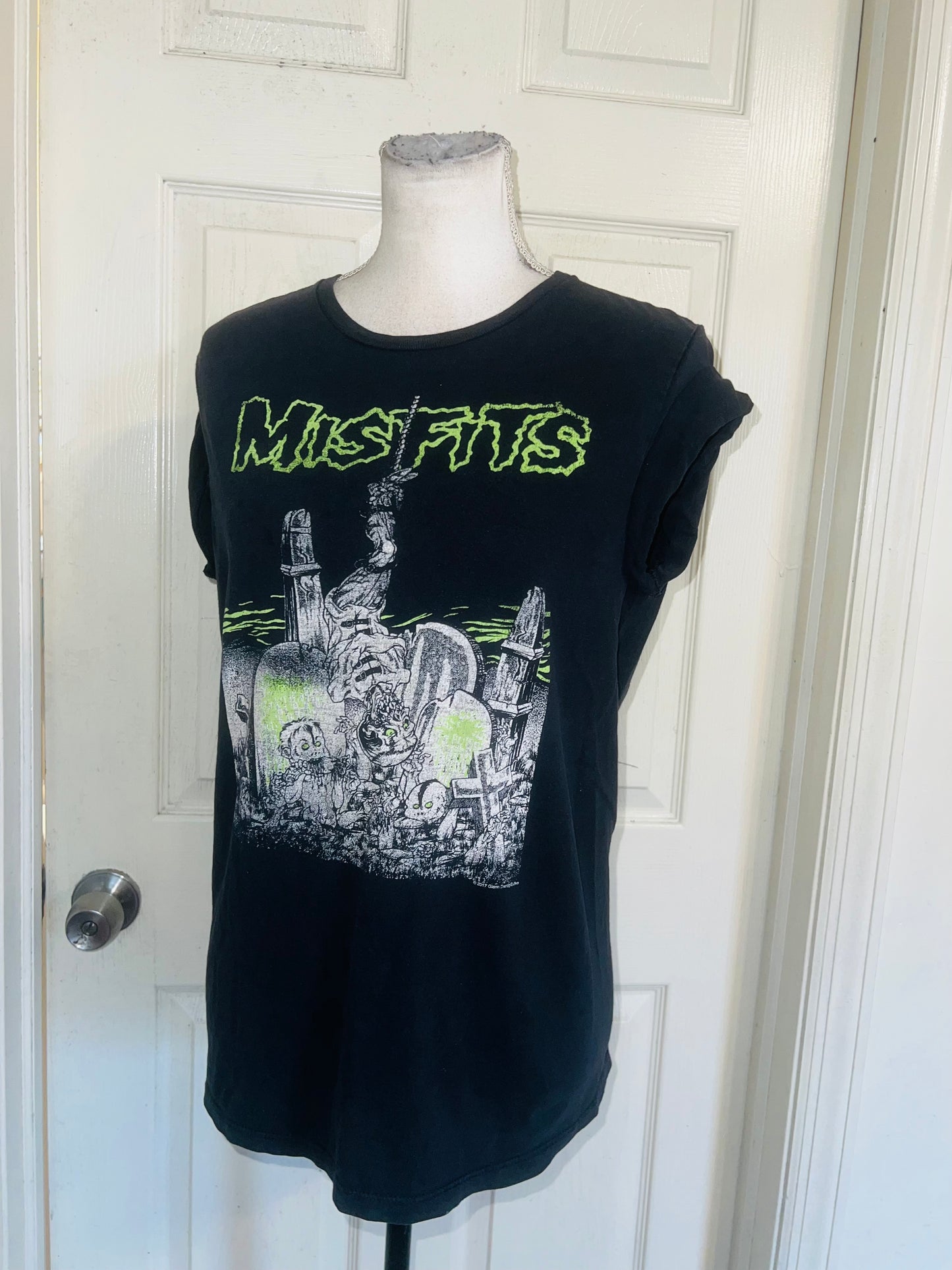 Misfits Vintage Oversized Distressed Tee