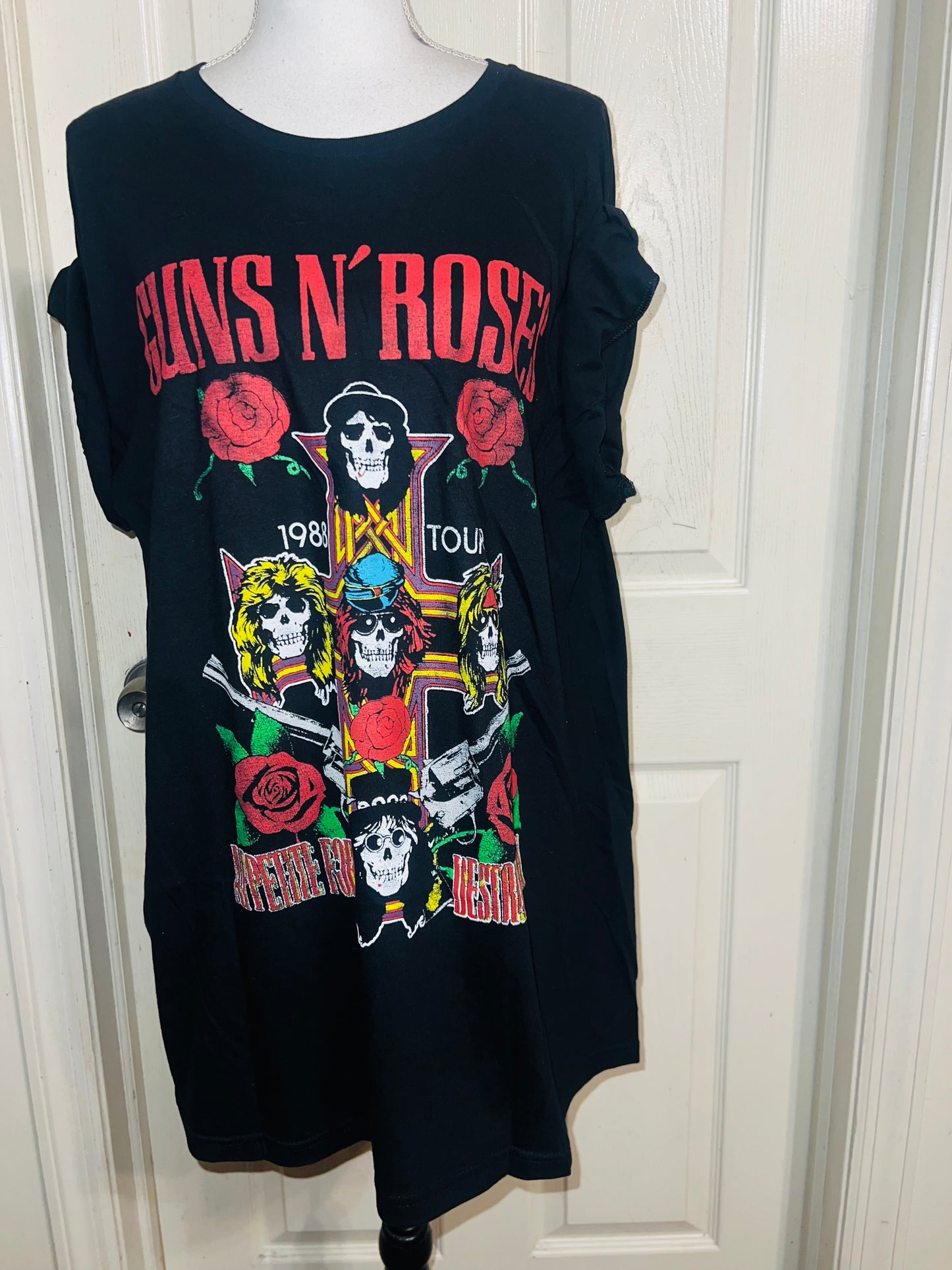 Guns N’ Roses Oversized Distressed Tee