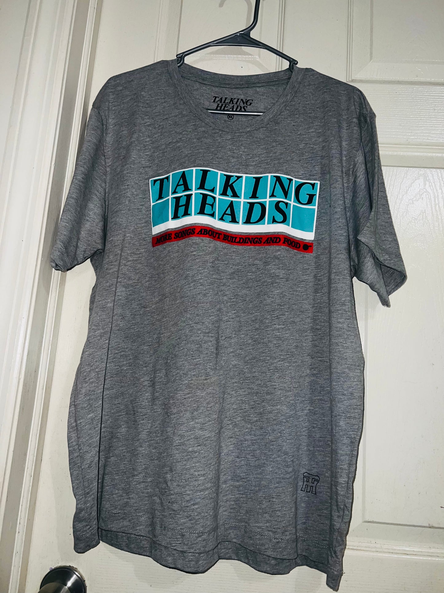 The Talking Heads Oversized Distressed Tee