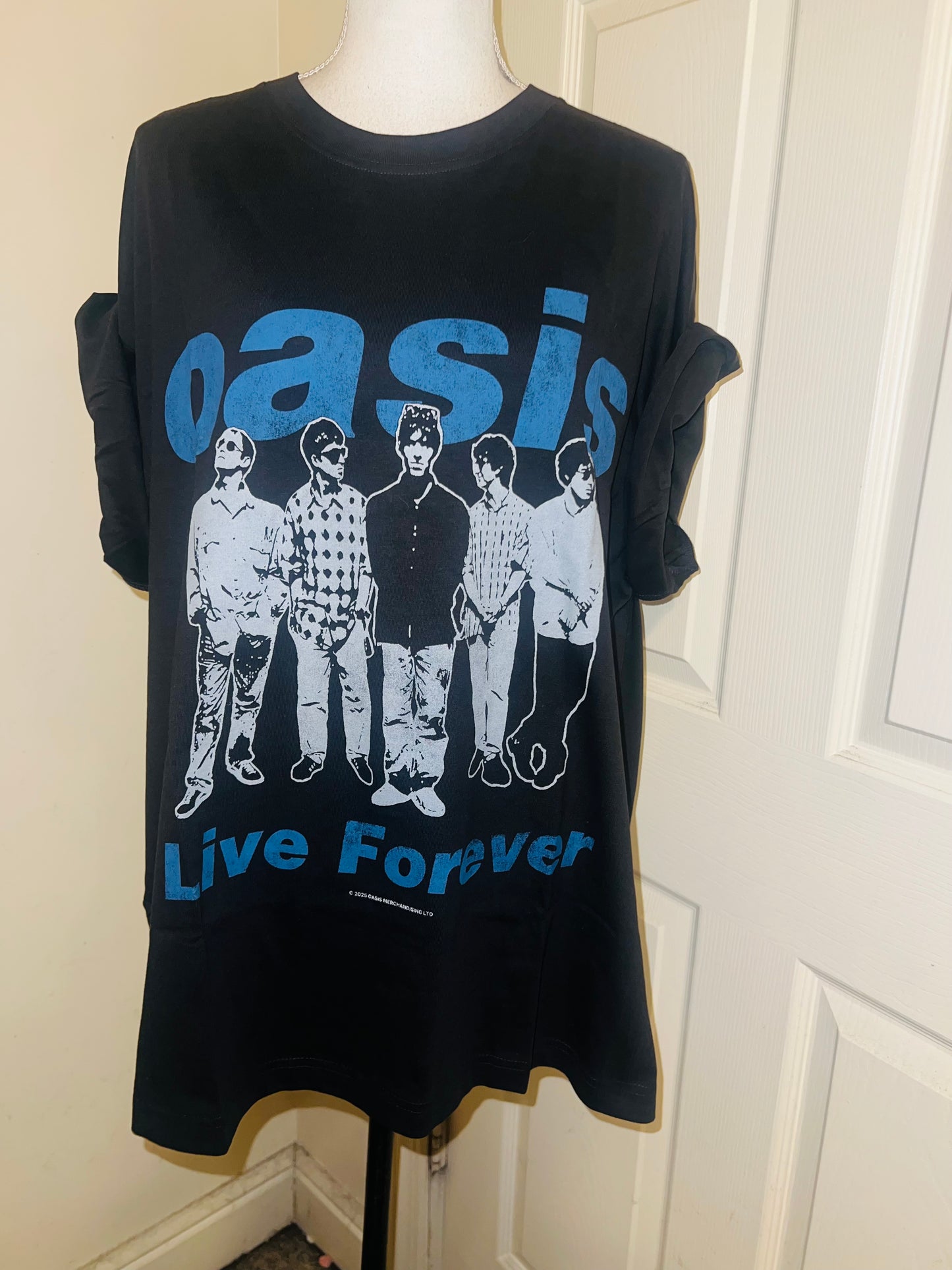Oasis Oversized Distressed Tee