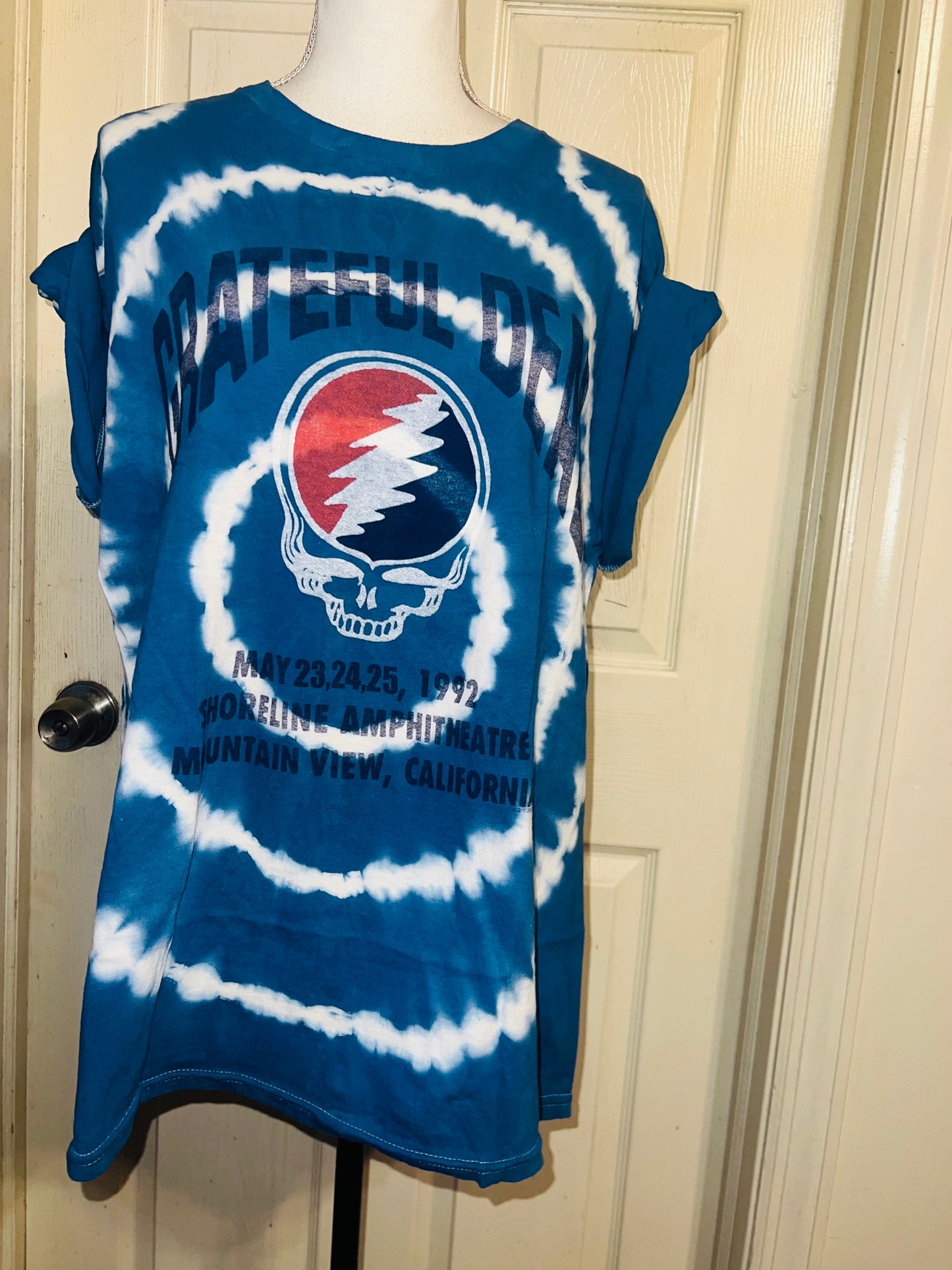 Grateful Dead Oversized Distressed Tee