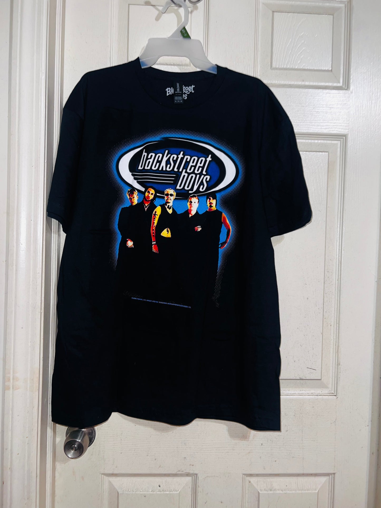 Backstreet Boys Oversized Distressed Tee