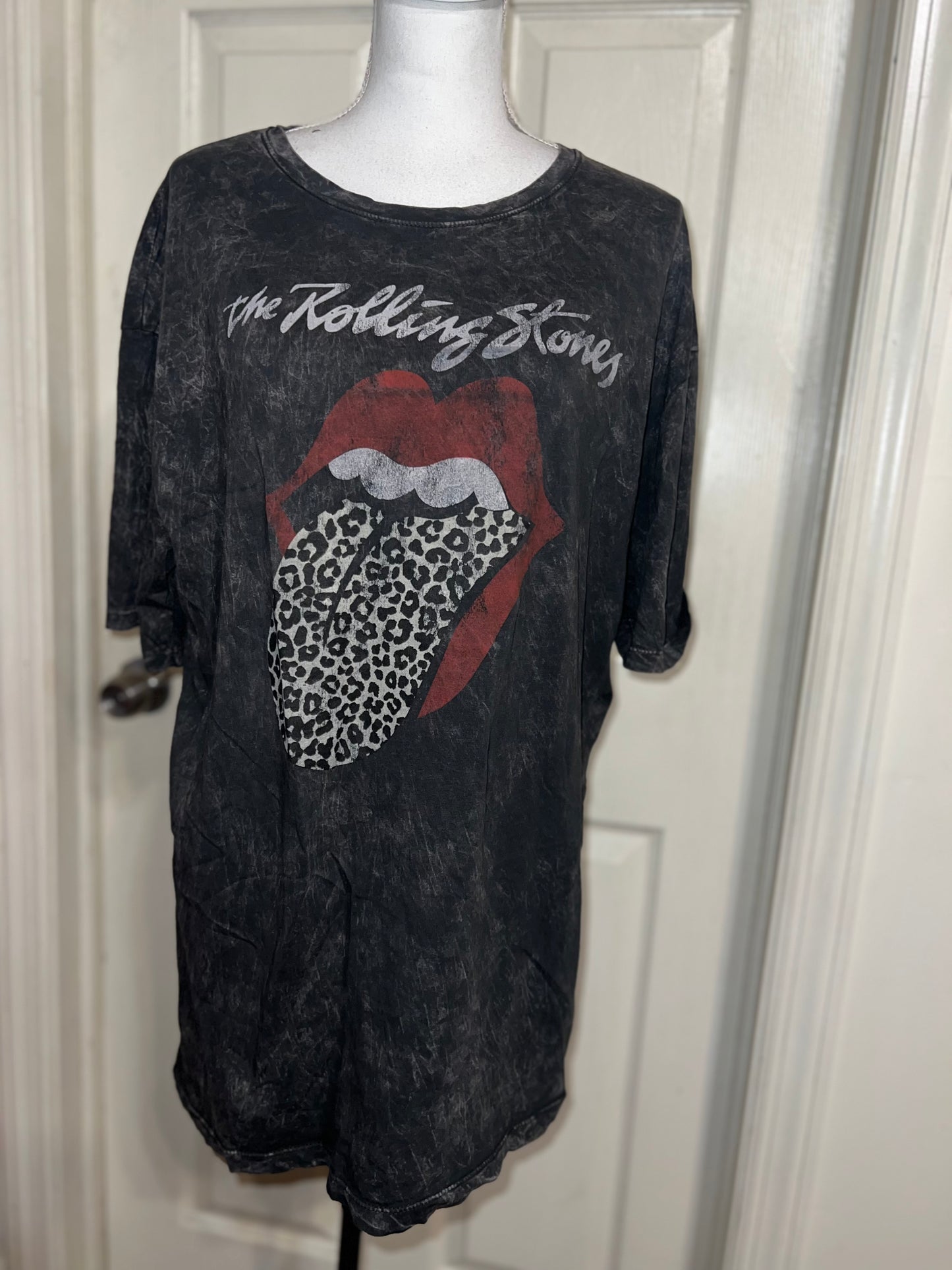 The Rolling Stones Oversized Distressed Tee
