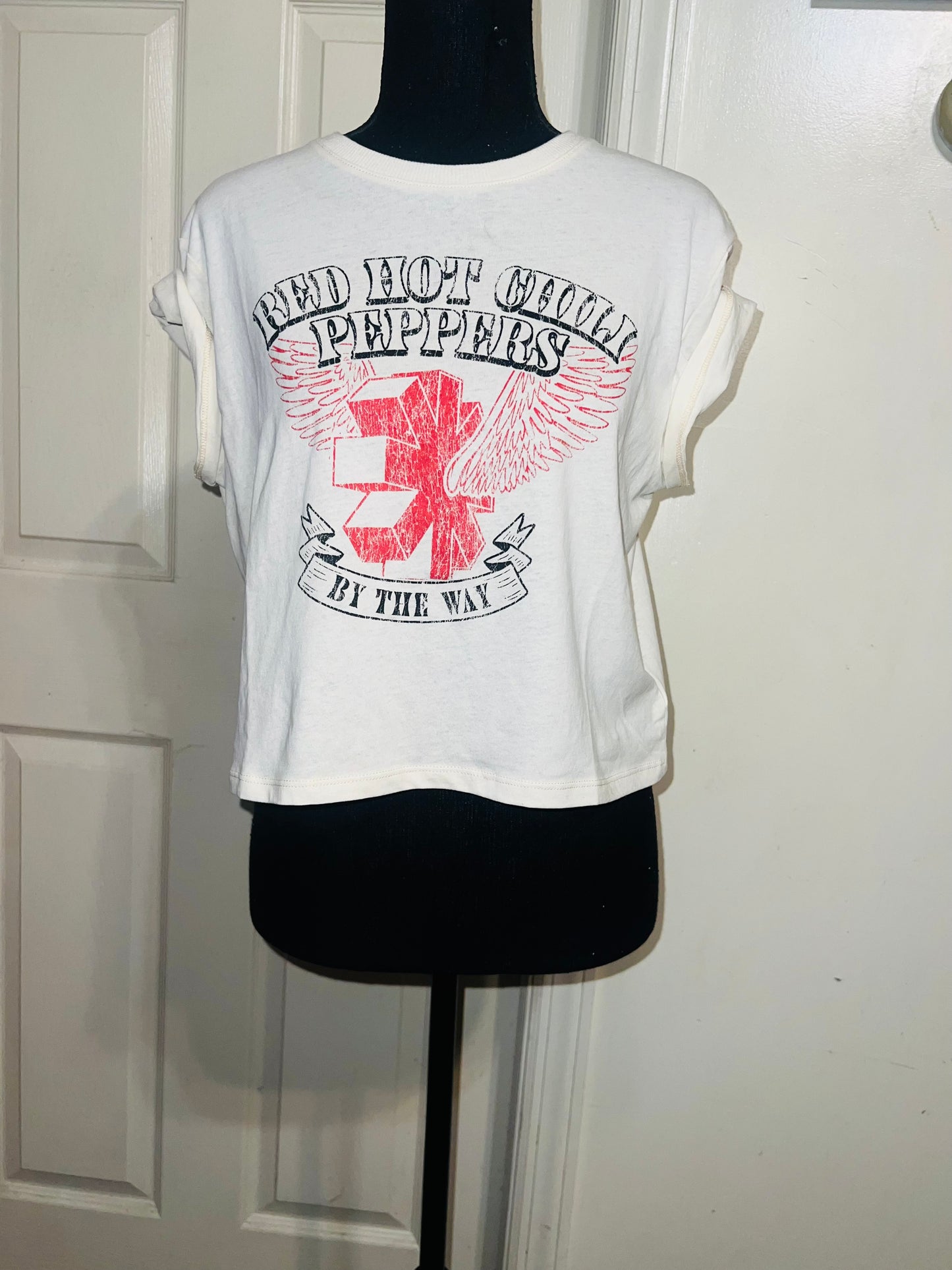 Red Hot Chili Peppers Distressed Baby Tee