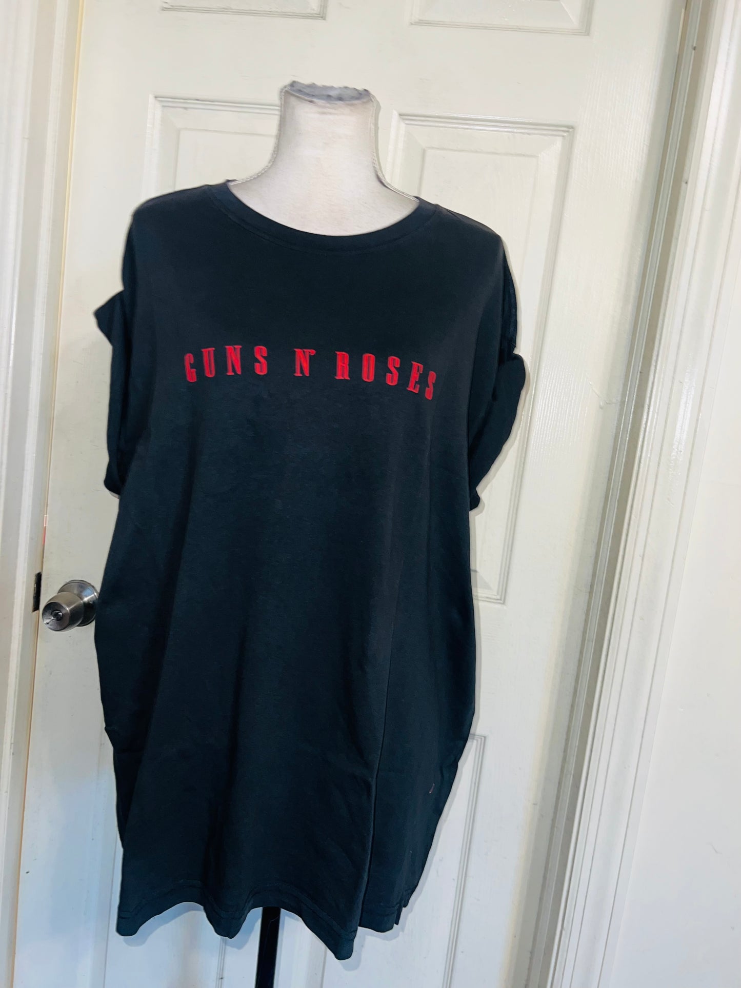 Guns n’ Roses Double Sided Oversized Distressed Tee