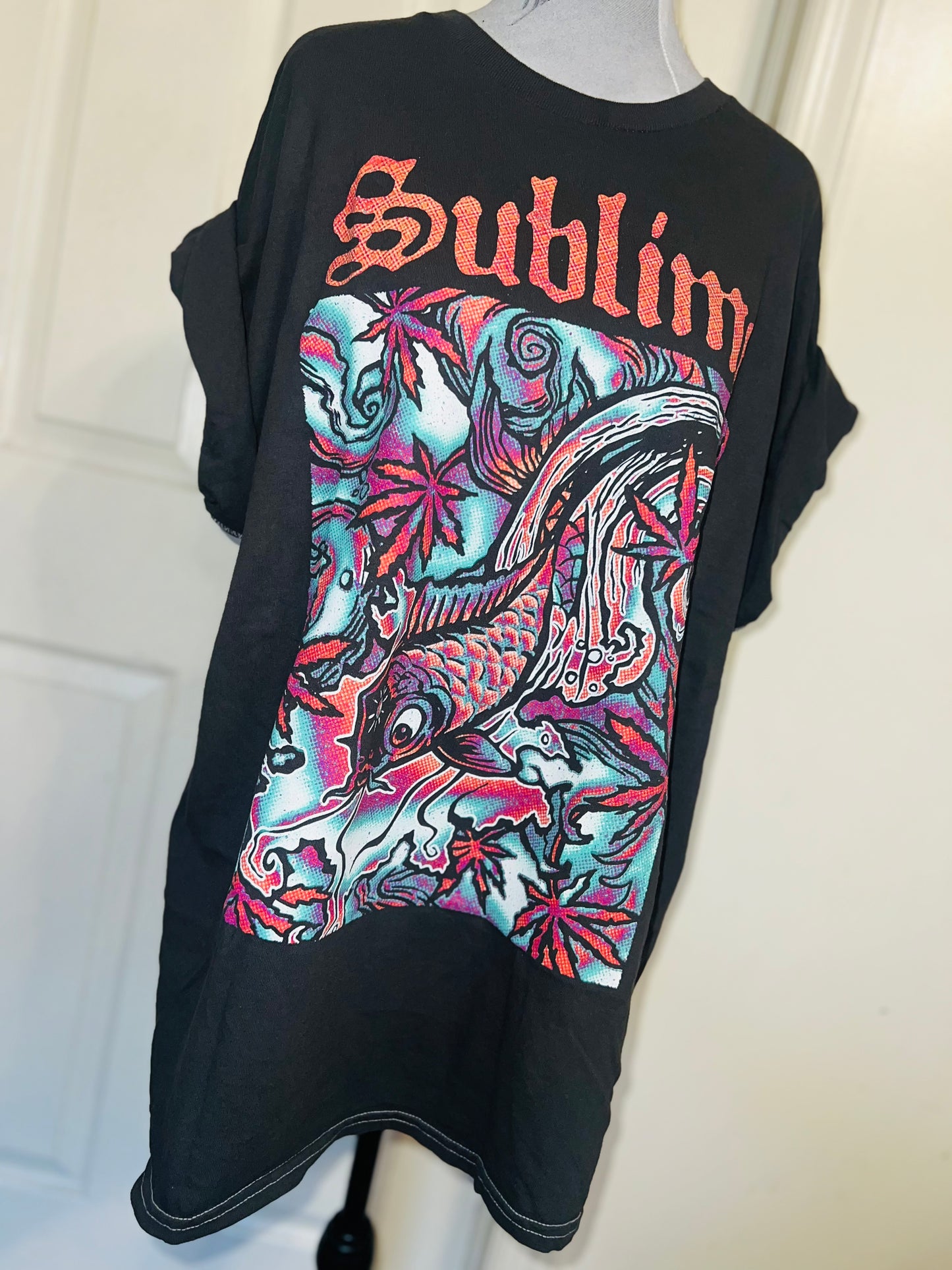 Sublime Oversized Distressed Tee