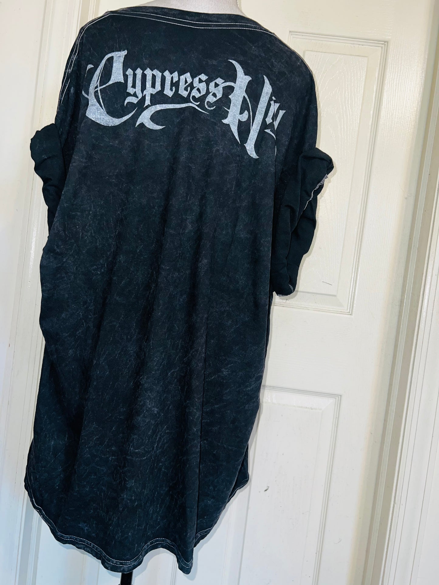 Cypress Hill Double Sided Oversized Distressed Tee