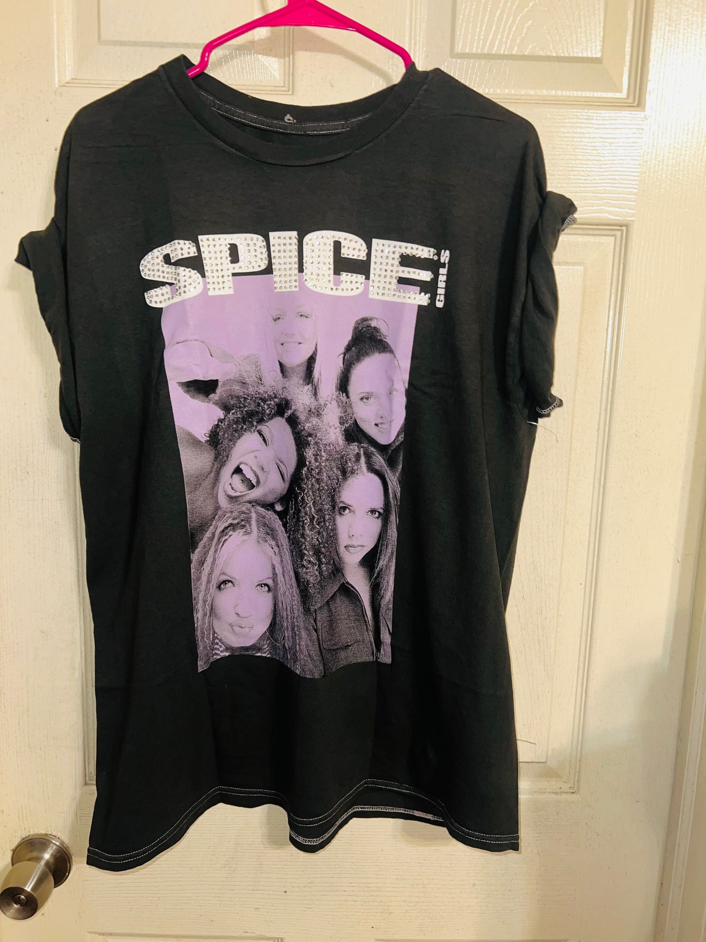 The Spice Girls Oversized Distressed Tee